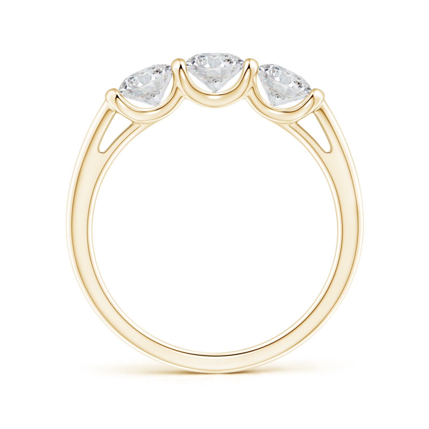 H, SI2 / 0.9 CT / 14 KT Yellow Gold