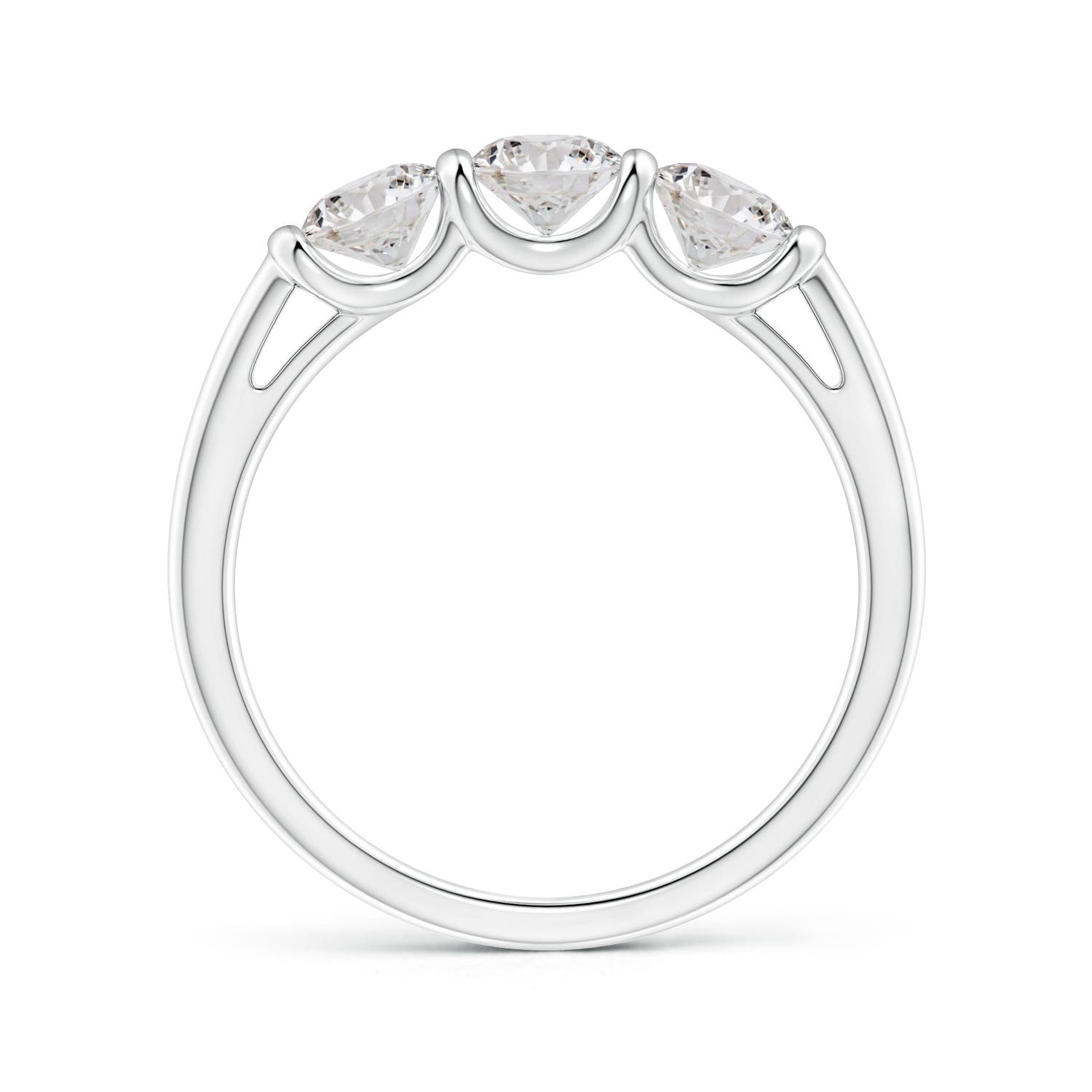 I-J, I1-I2 / 0.9 CT / 14 KT White Gold