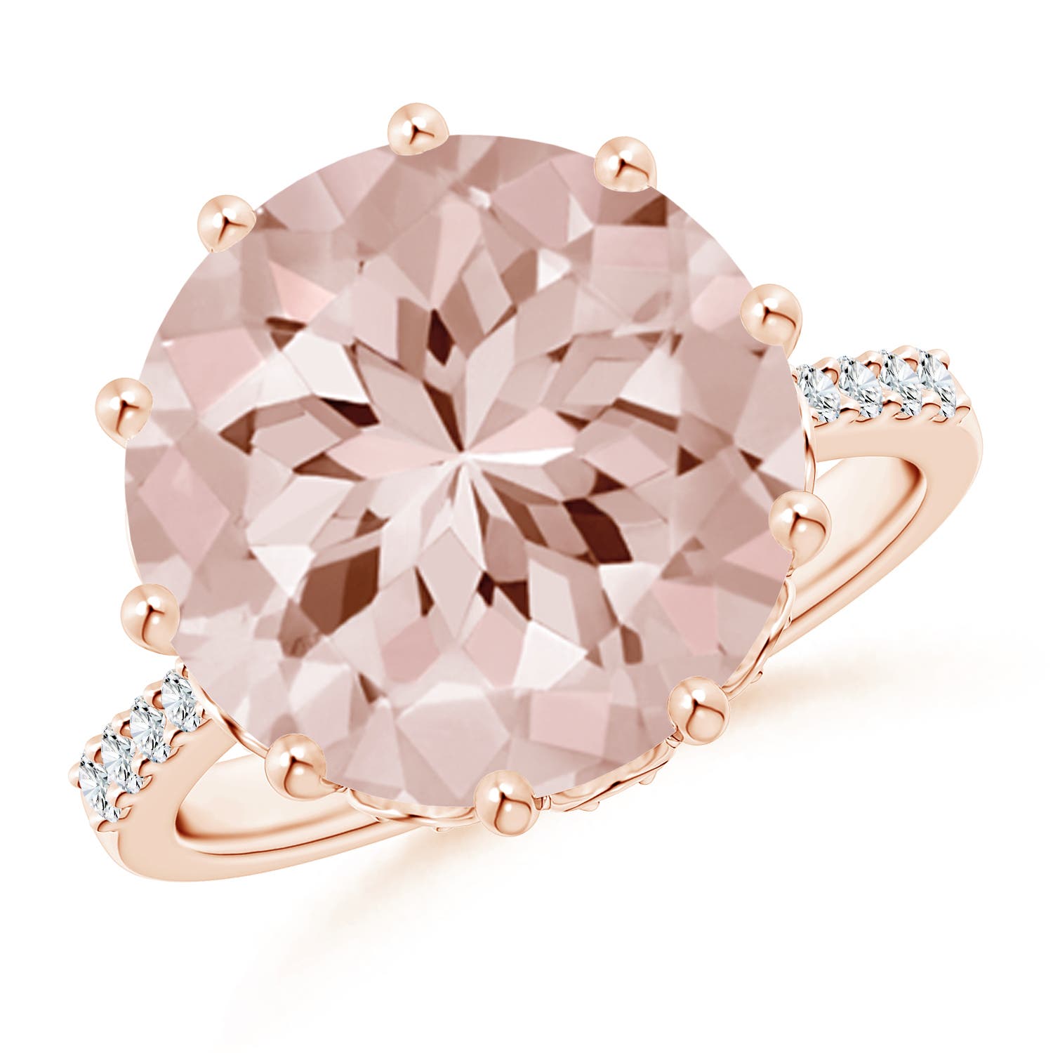 AA - Morganite / 6.82 CT / 14 KT Rose Gold