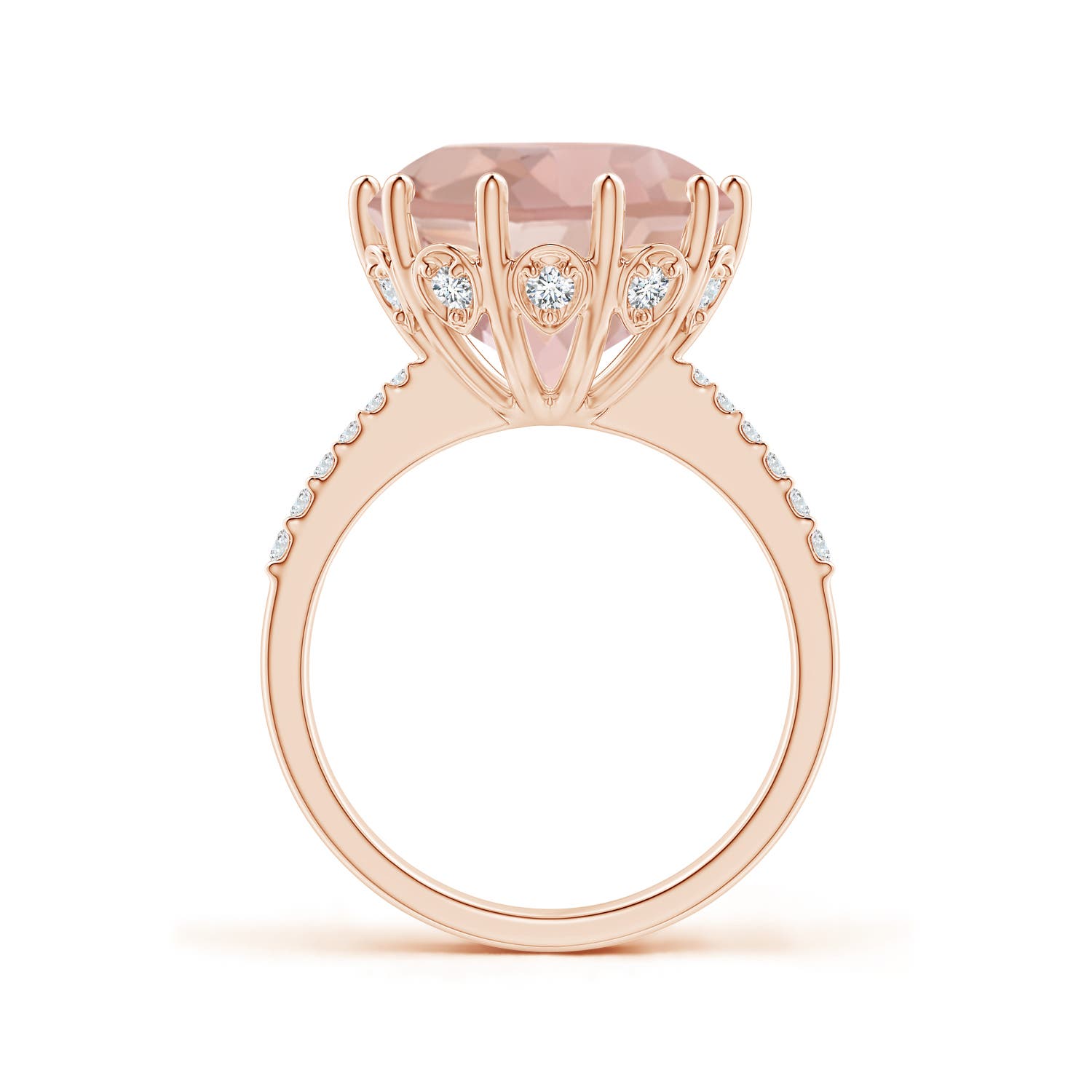 AAA - Morganite / 6.82 CT / 14 KT Rose Gold