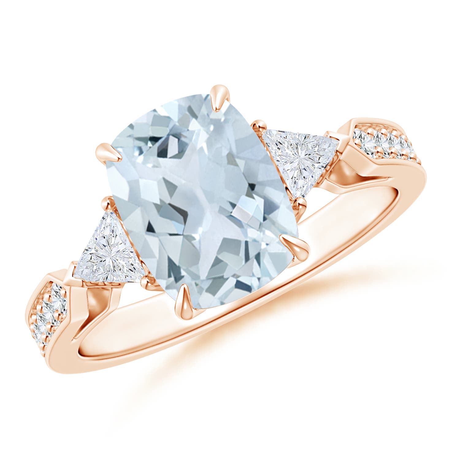 A - Aquamarine / 2.41 CT / 14 KT Rose Gold