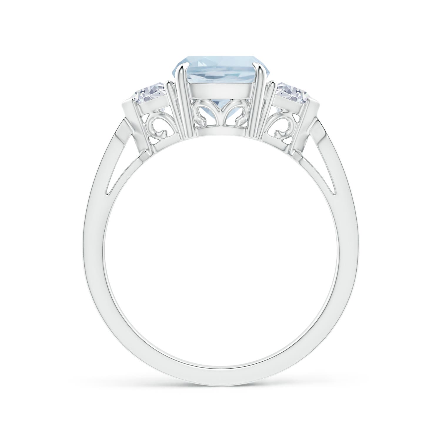 A - Aquamarine / 2.41 CT / 14 KT White Gold