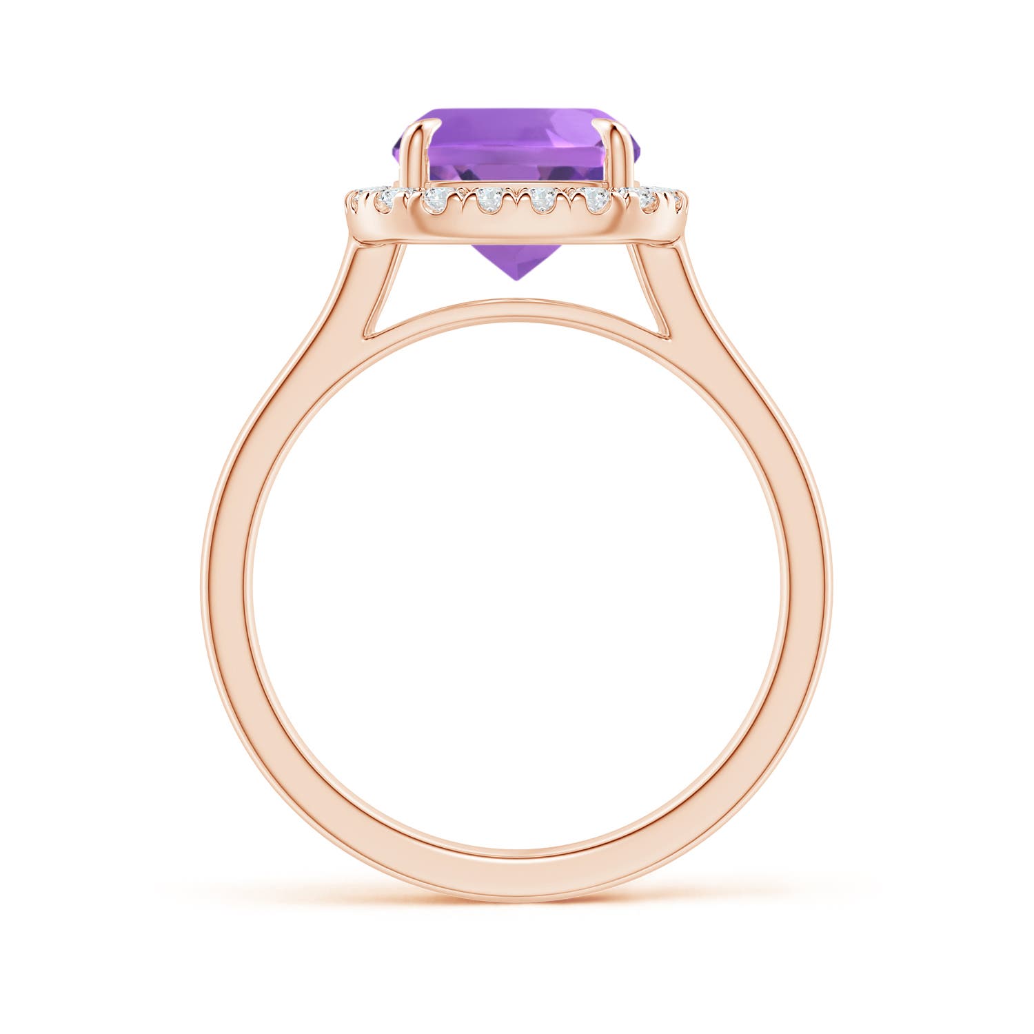 AA - Amethyst / 3.01 CT / 14 KT Rose Gold