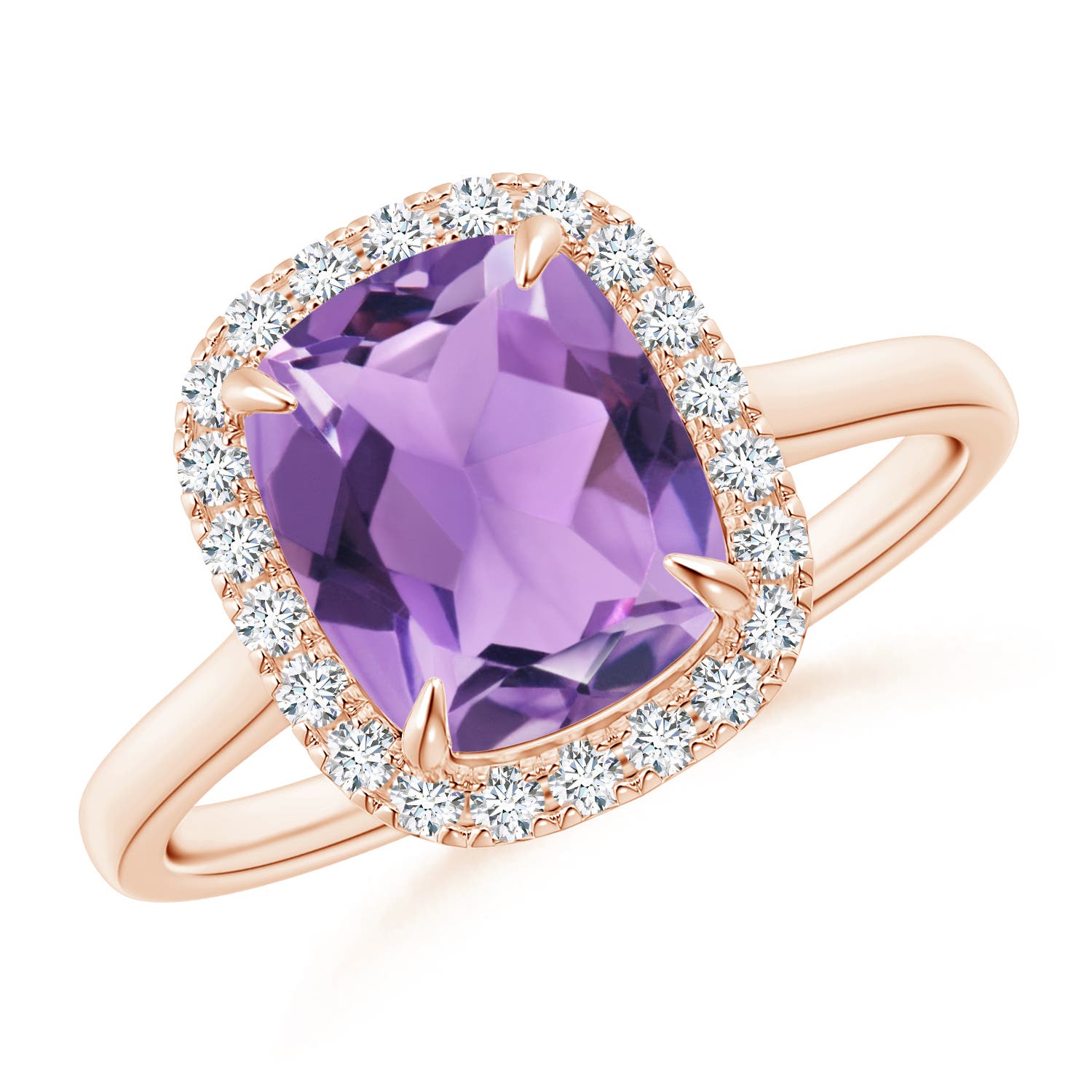 A - Amethyst / 2.22 CT / 14 KT Rose Gold