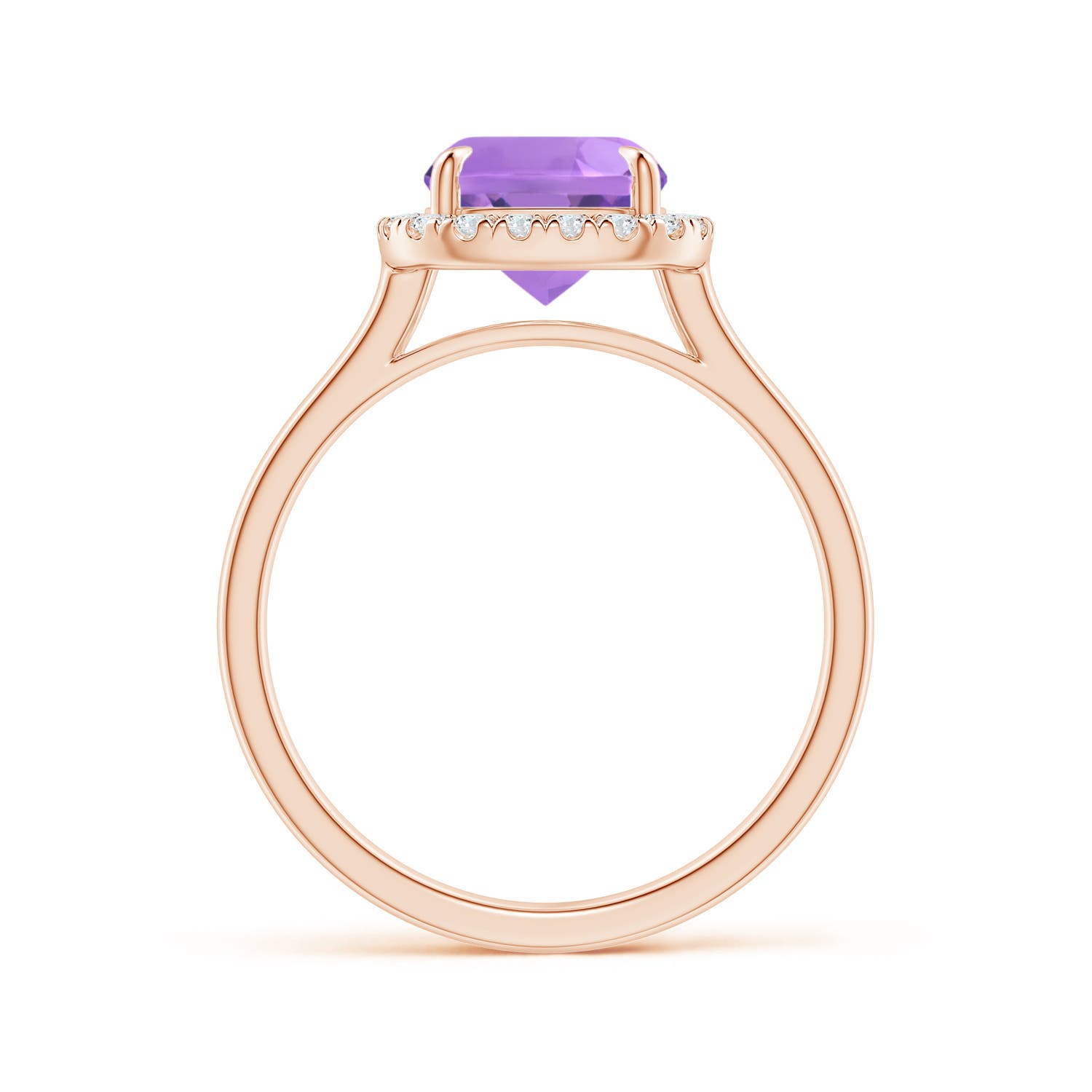 A - Amethyst / 2.22 CT / 14 KT Rose Gold