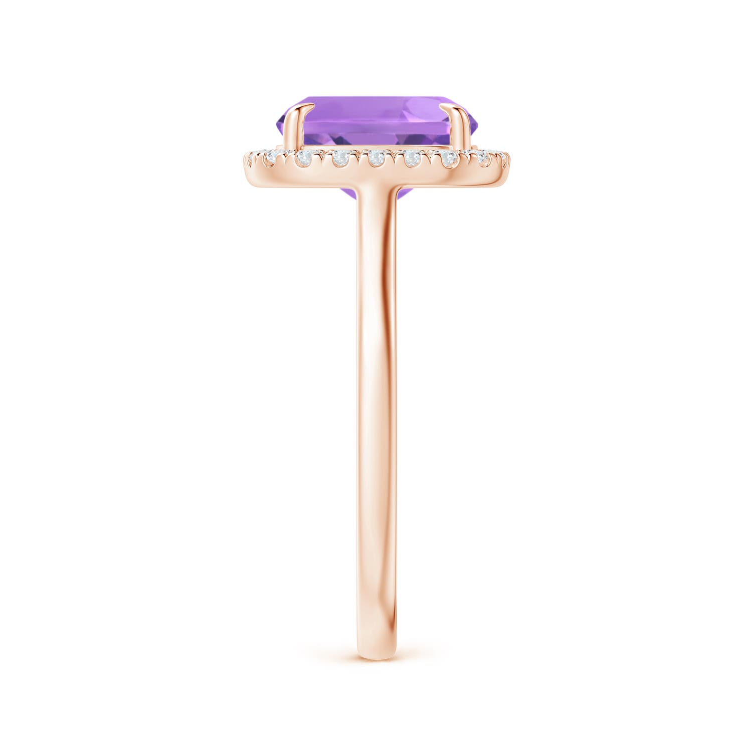 A - Amethyst / 2.22 CT / 14 KT Rose Gold