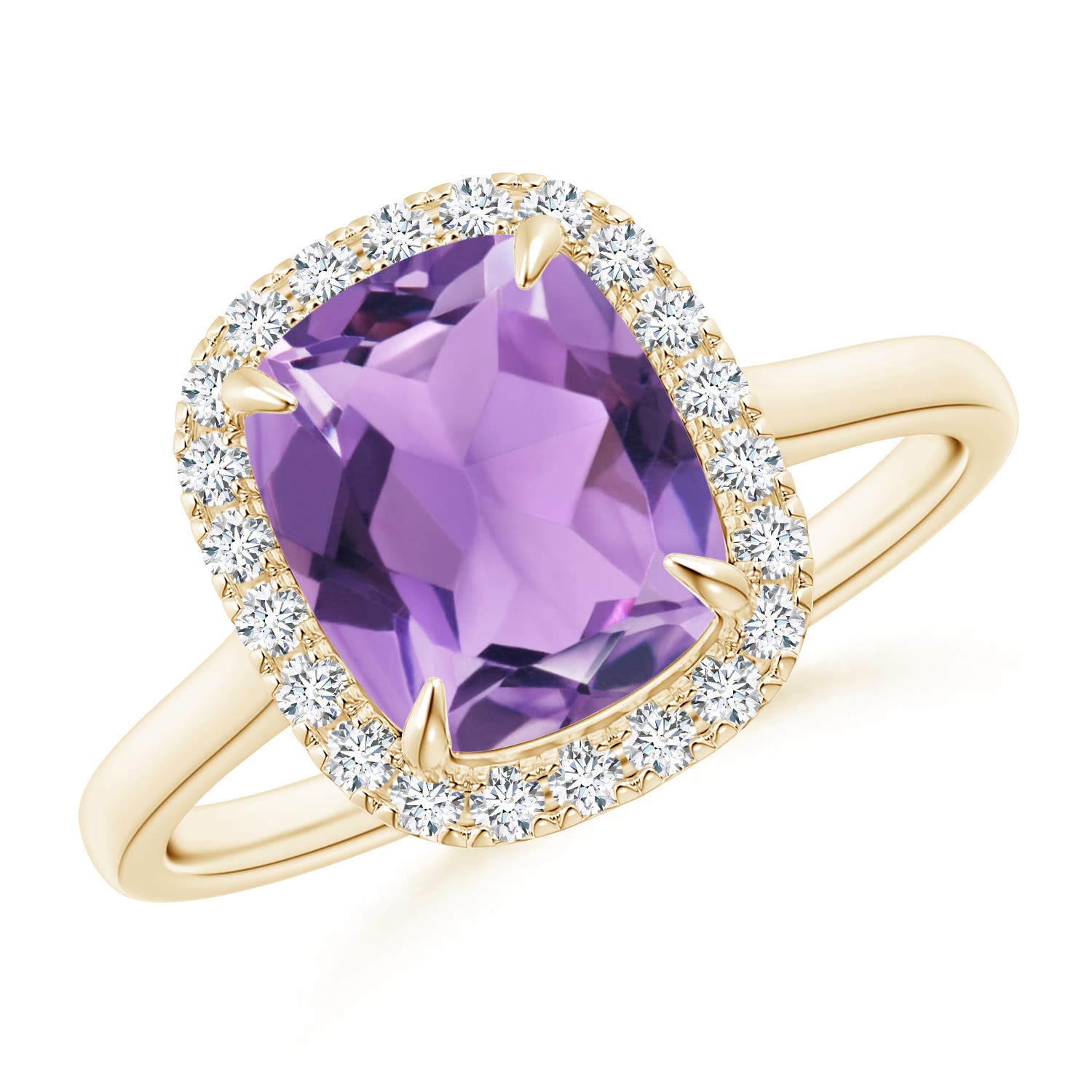 A - Amethyst / 2.22 CT / 14 KT Yellow Gold