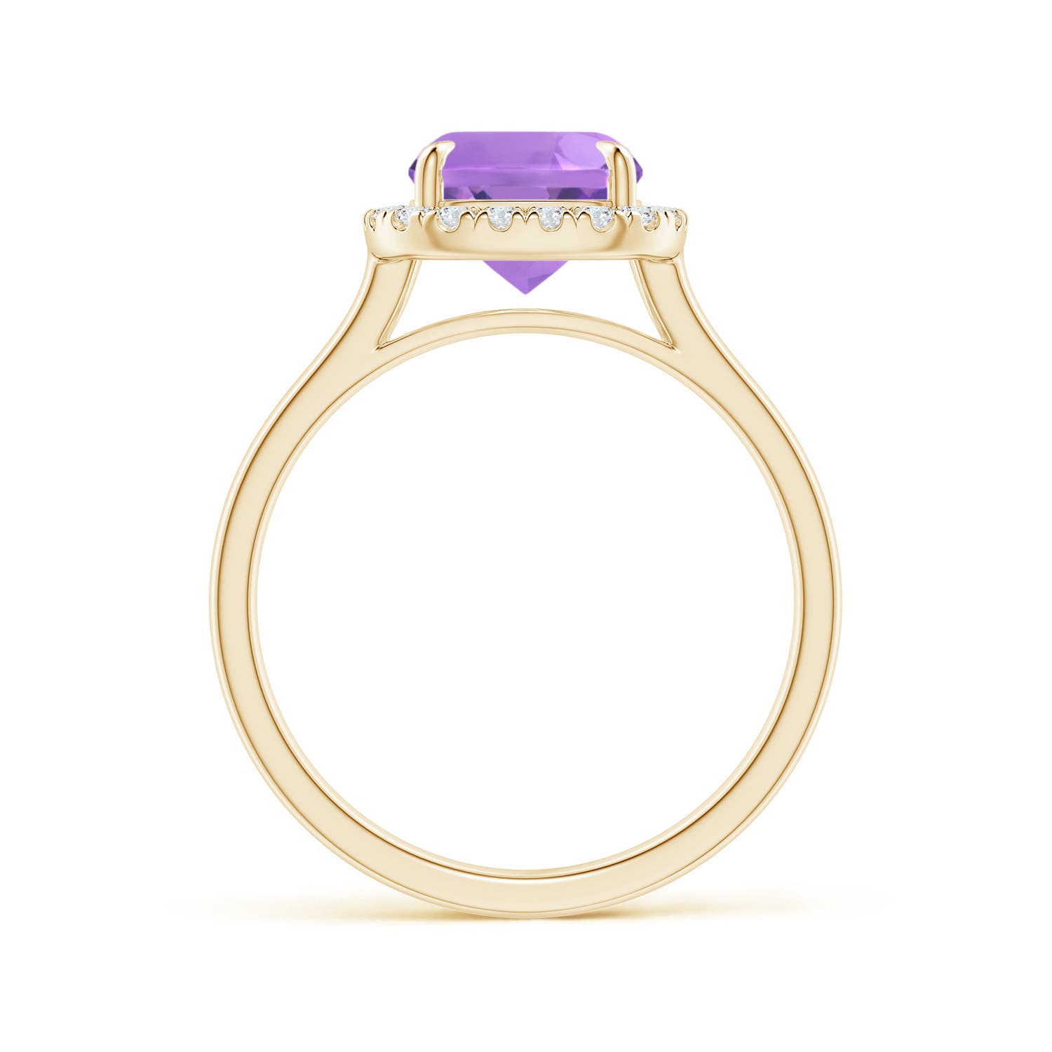 A - Amethyst / 2.22 CT / 14 KT Yellow Gold