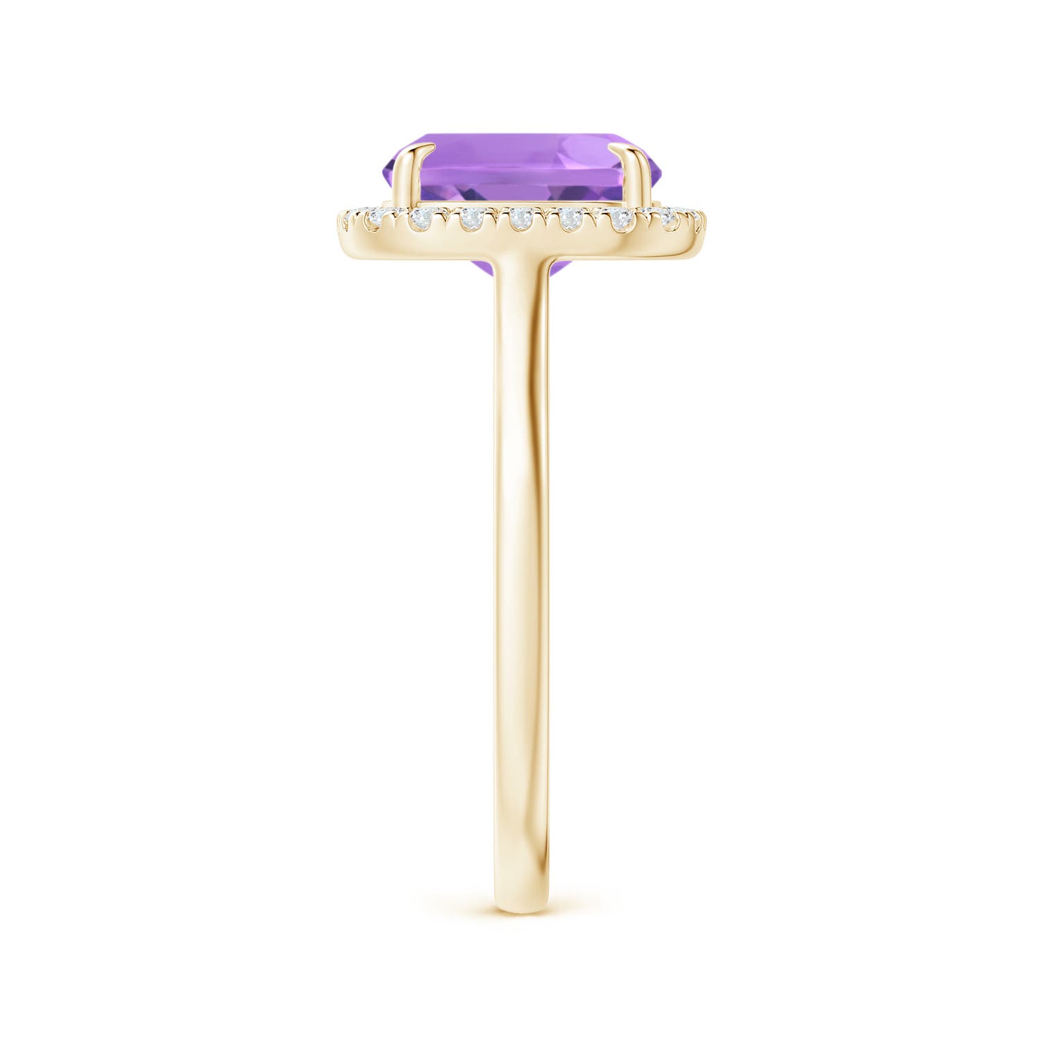 A - Amethyst / 2.22 CT / 14 KT Yellow Gold