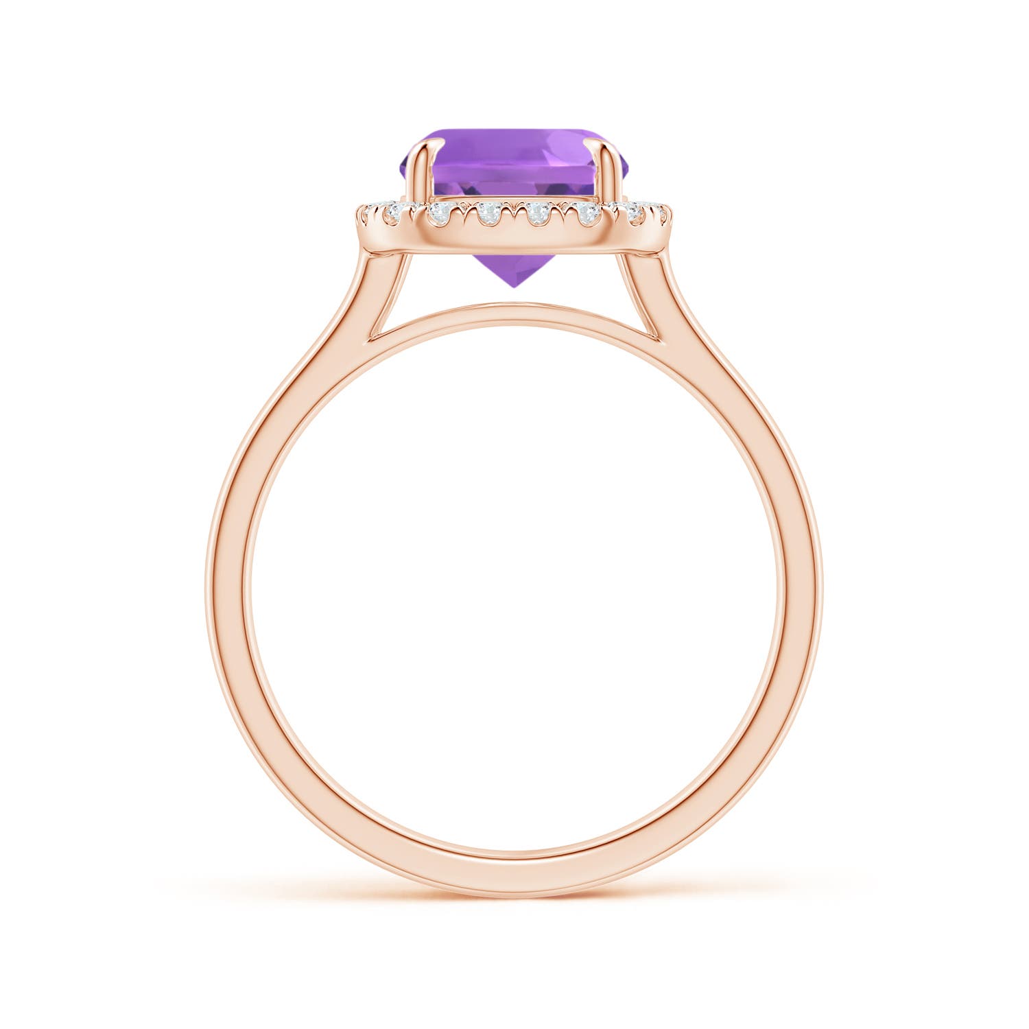 AA - Amethyst / 2.22 CT / 14 KT Rose Gold