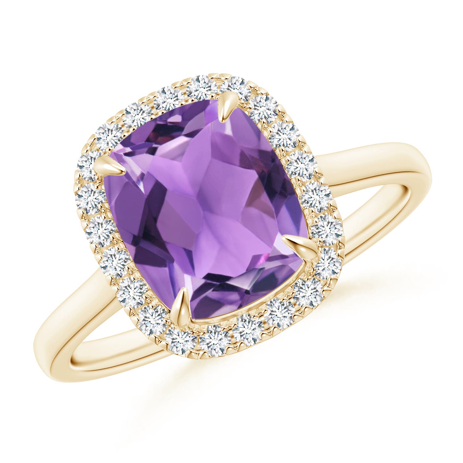 AA - Amethyst / 2.22 CT / 14 KT Yellow Gold