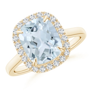 Cushion A Aquamarine