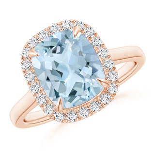 Cushion AA Aquamarine