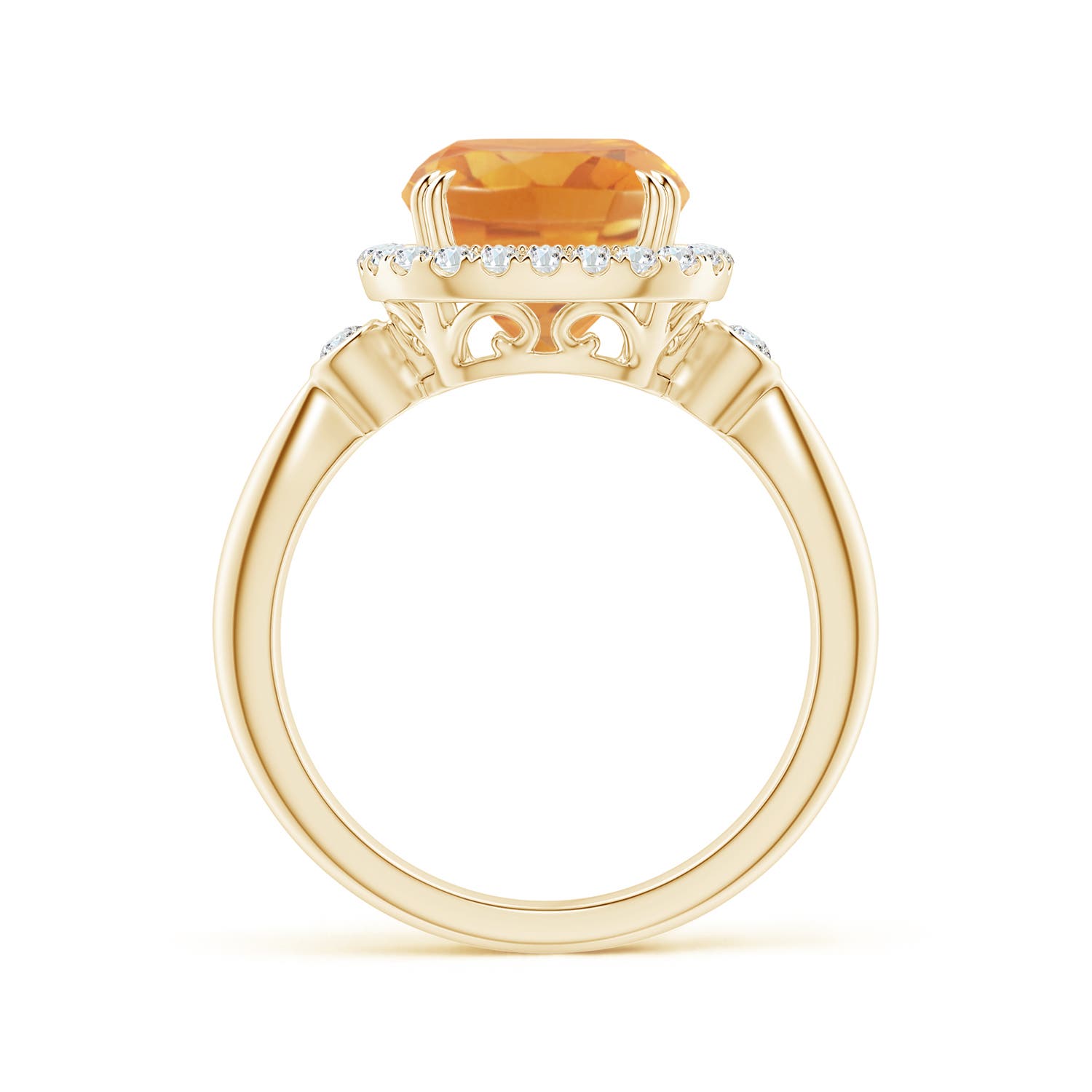 A - Citrine / 2.86 CT / 14 KT Yellow Gold