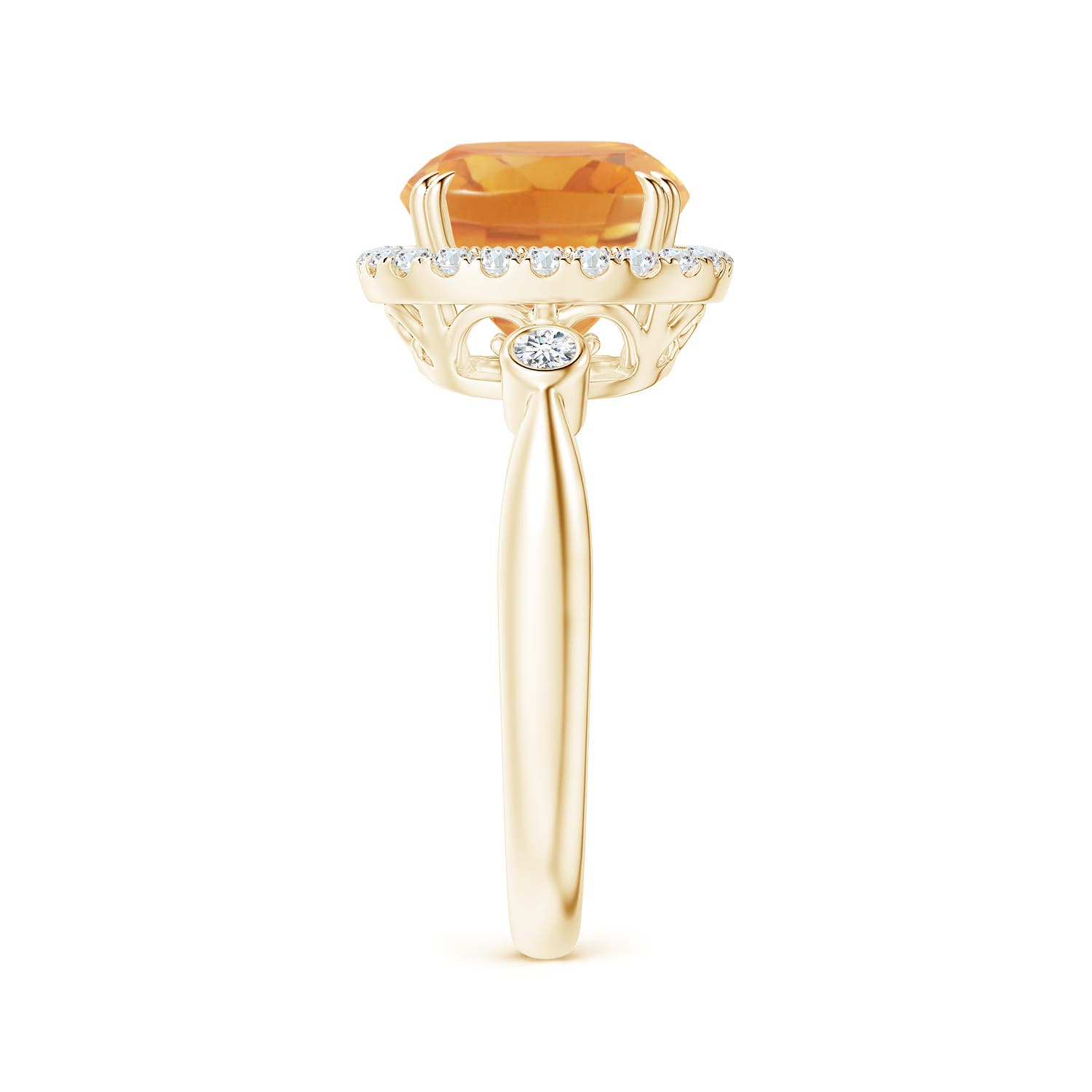 A - Citrine / 2.86 CT / 14 KT Yellow Gold