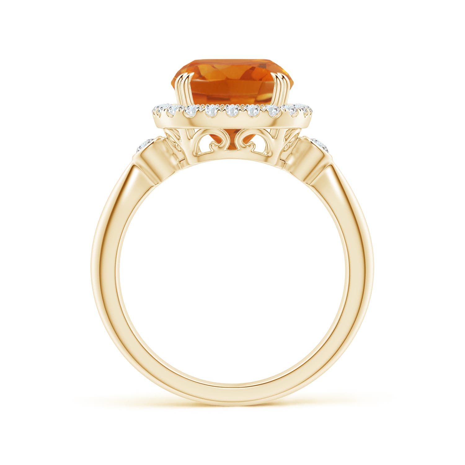 AAA - Citrine / 2.86 CT / 14 KT Yellow Gold