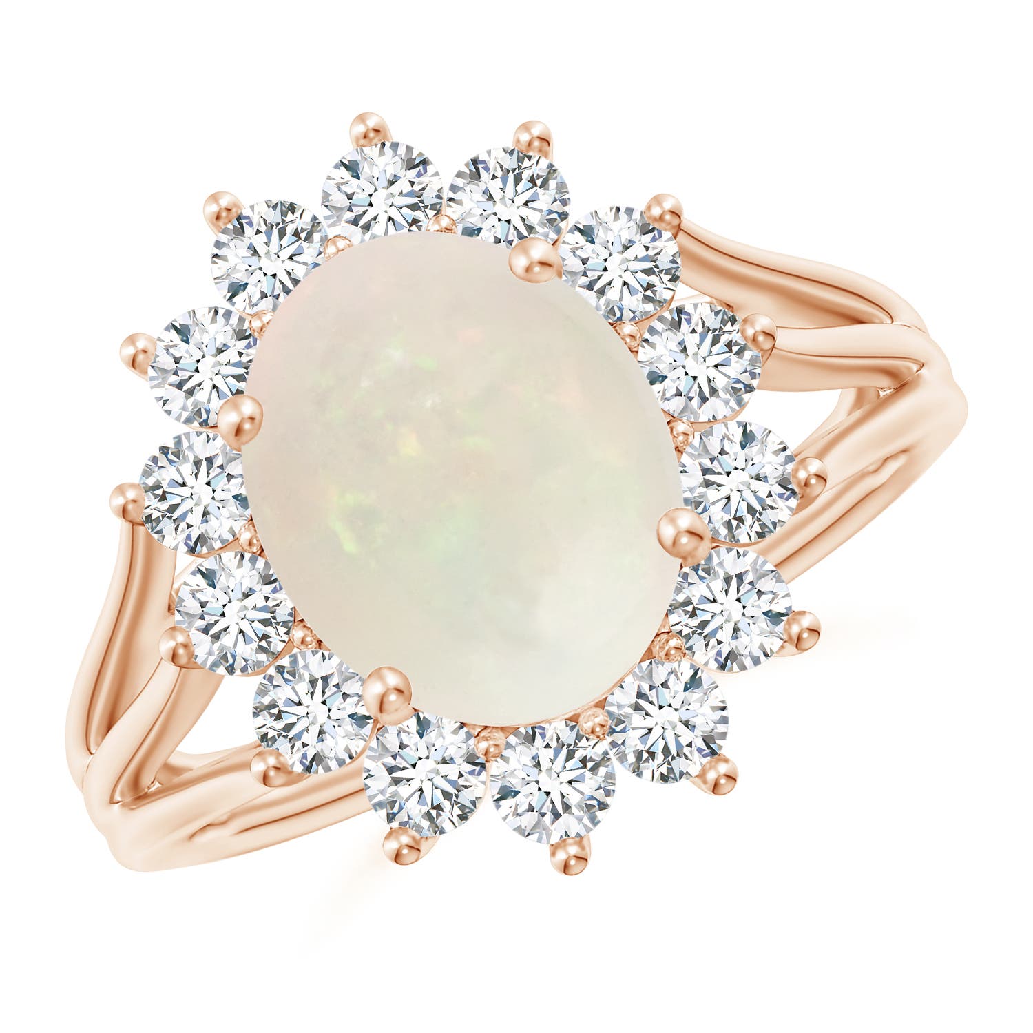 A - Opal / 2.26 CT / 14 KT Rose Gold