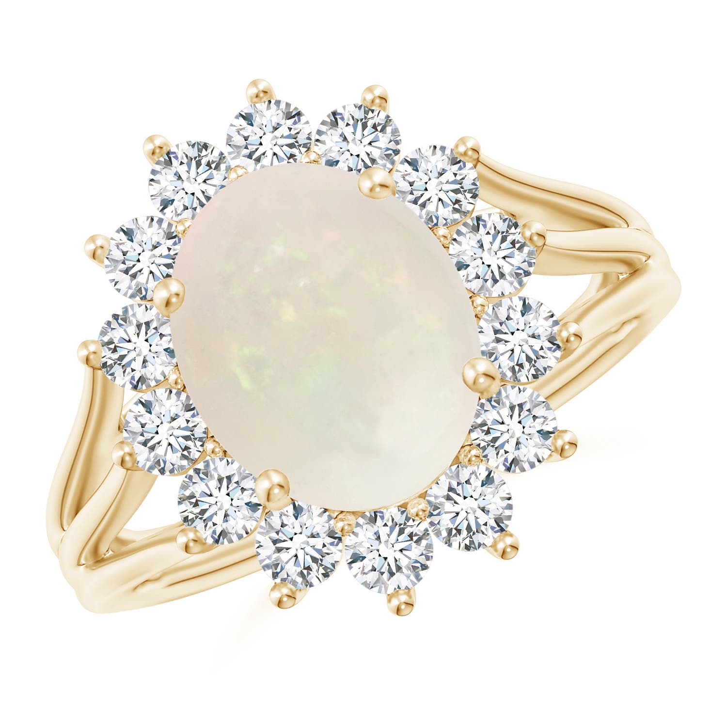 A - Opal / 2.26 CT / 14 KT Yellow Gold