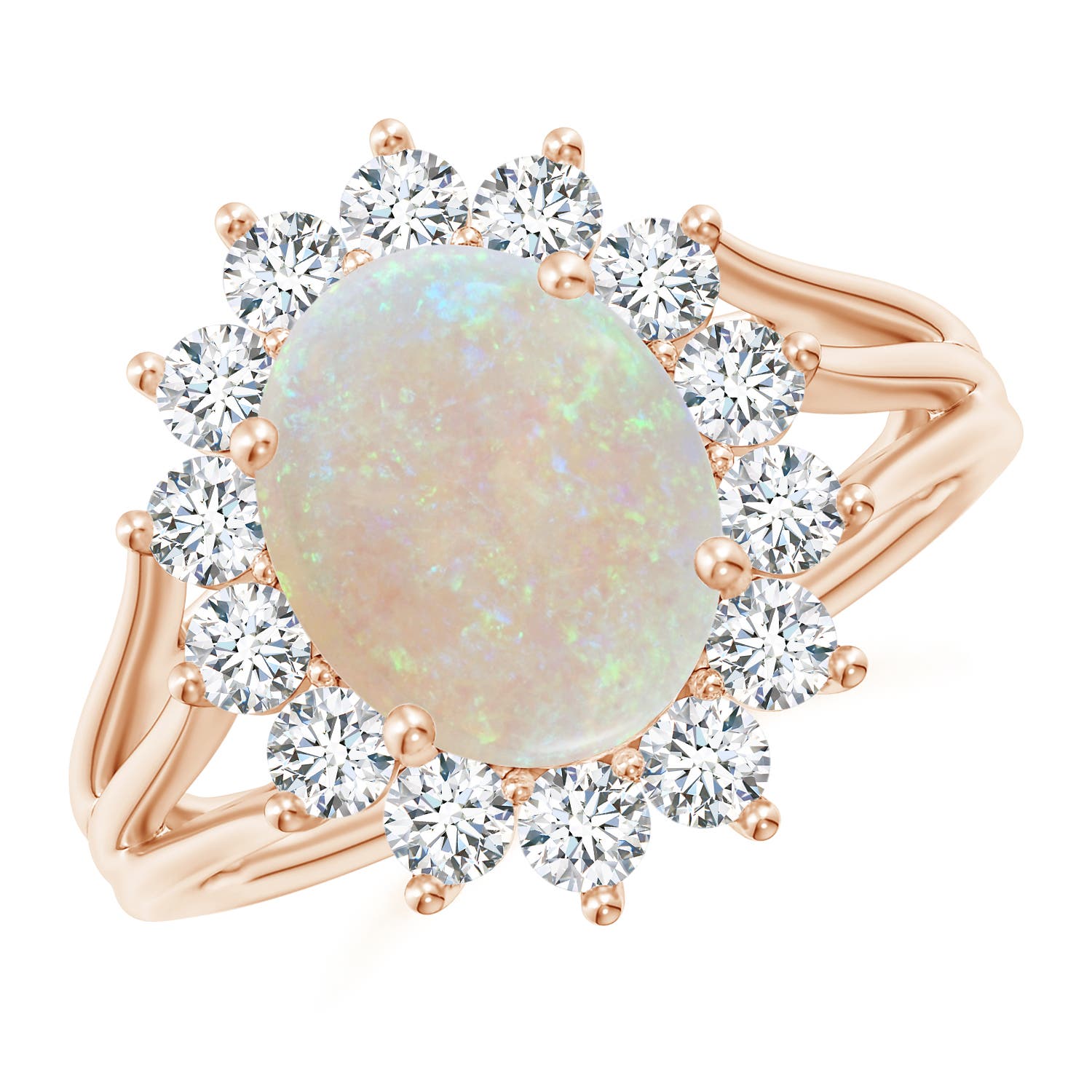 AA - Opal / 2.26 CT / 14 KT Rose Gold