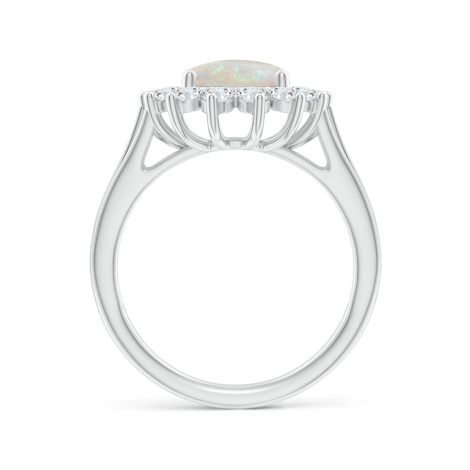 AA - Opal / 2.26 CT / 14 KT White Gold