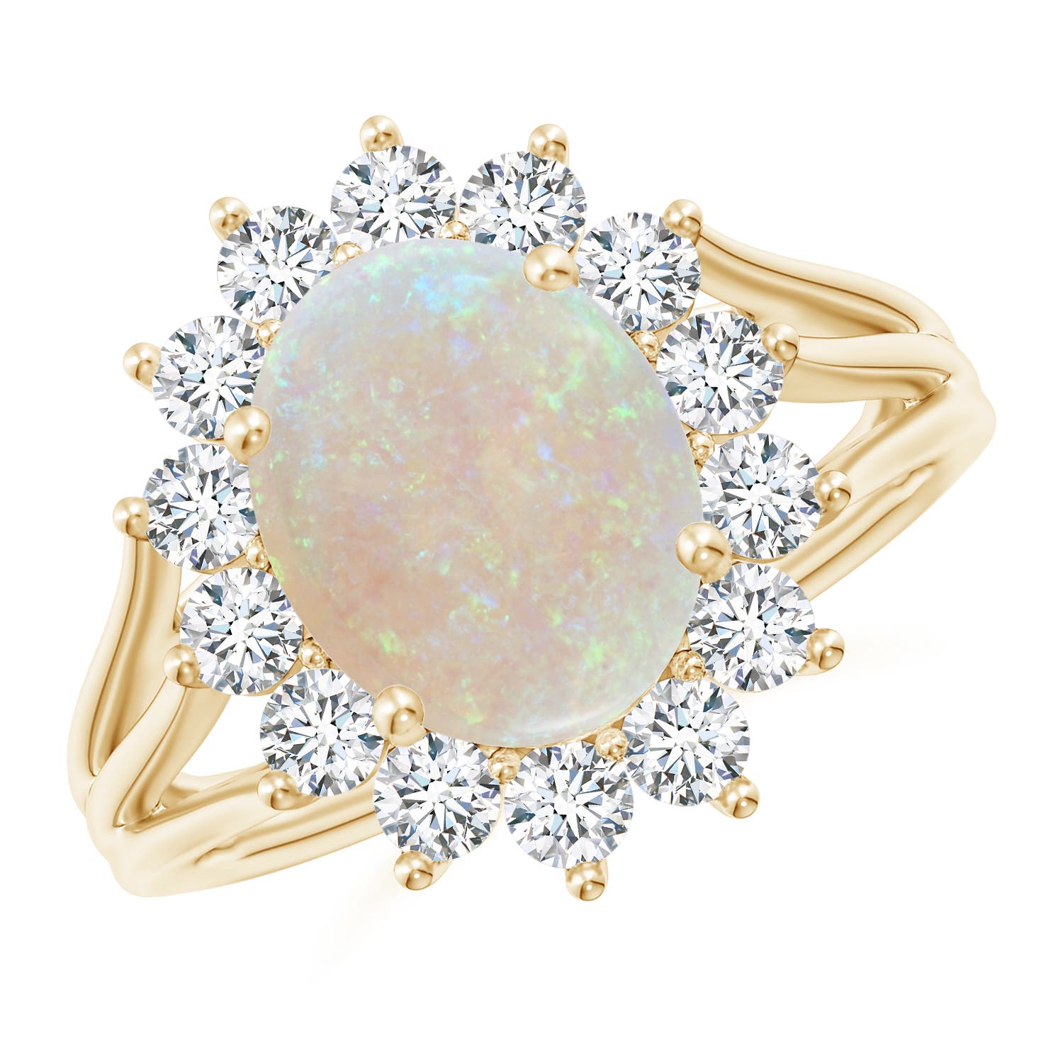 AA - Opal / 2.26 CT / 14 KT Yellow Gold