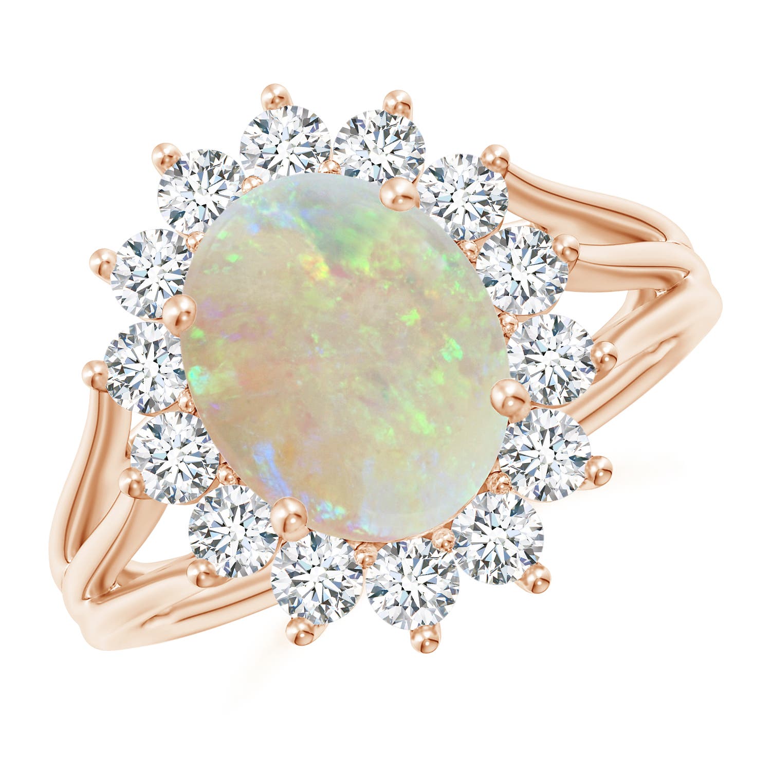 AAA - Opal / 2.26 CT / 14 KT Rose Gold