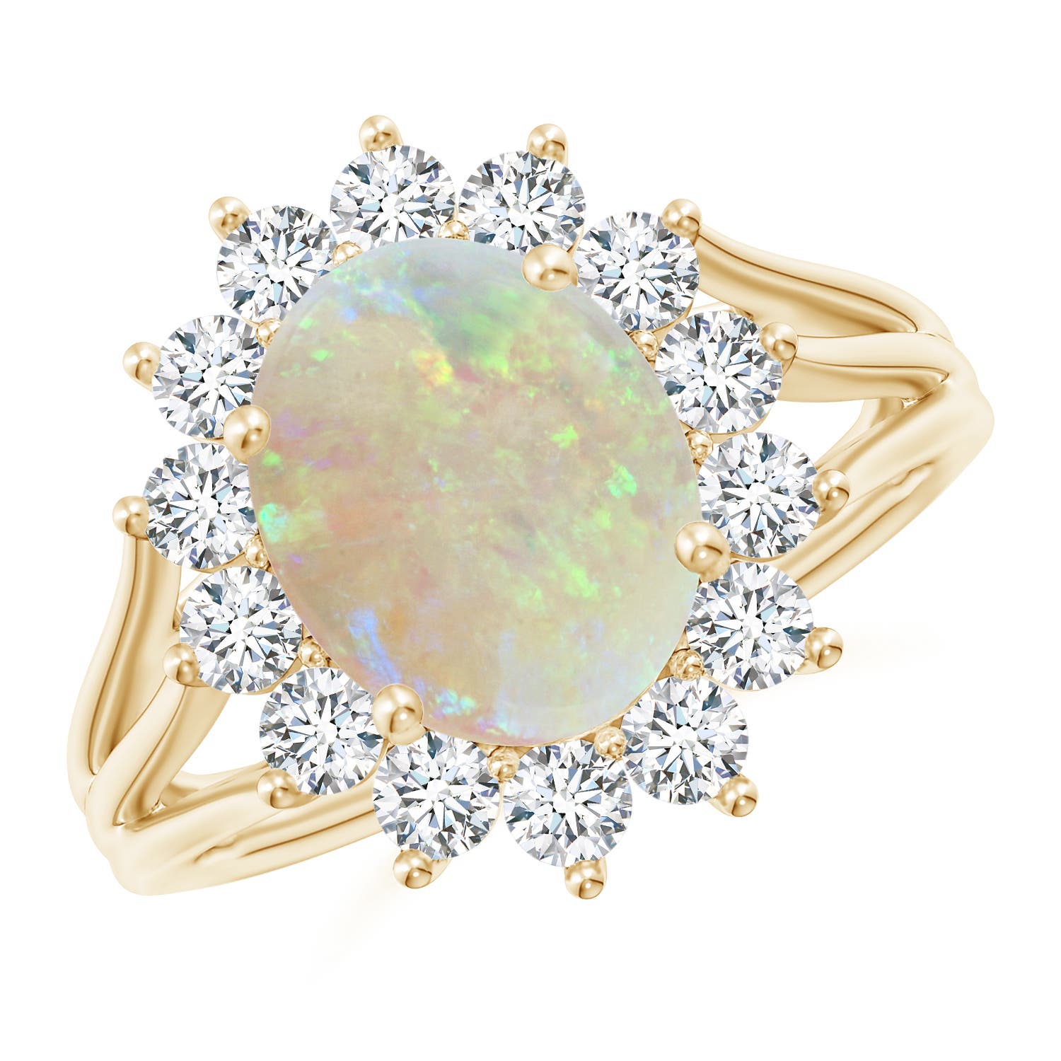 AAA - Opal / 2.26 CT / 14 KT Yellow Gold