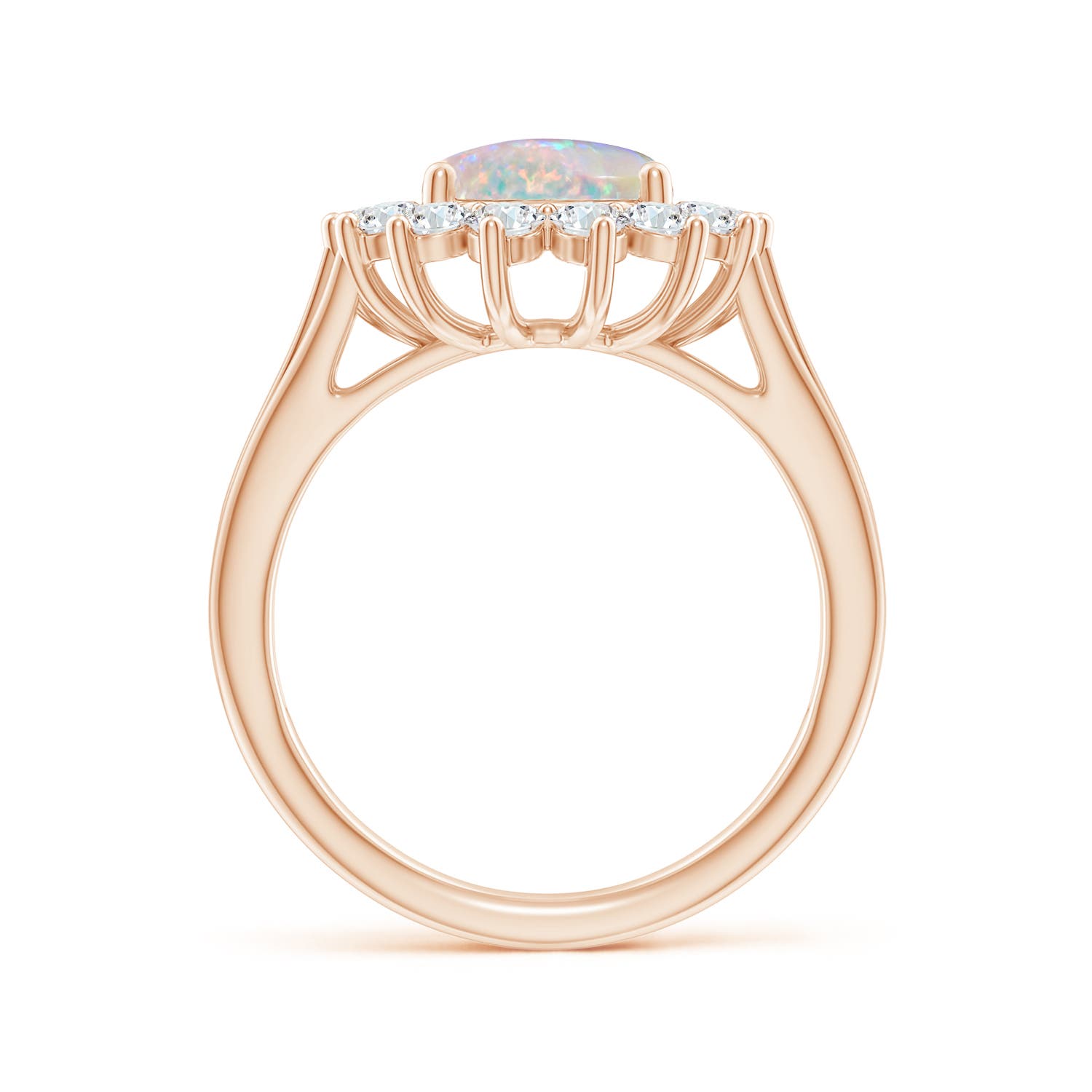 AAAA - Opal / 2.26 CT / 14 KT Rose Gold