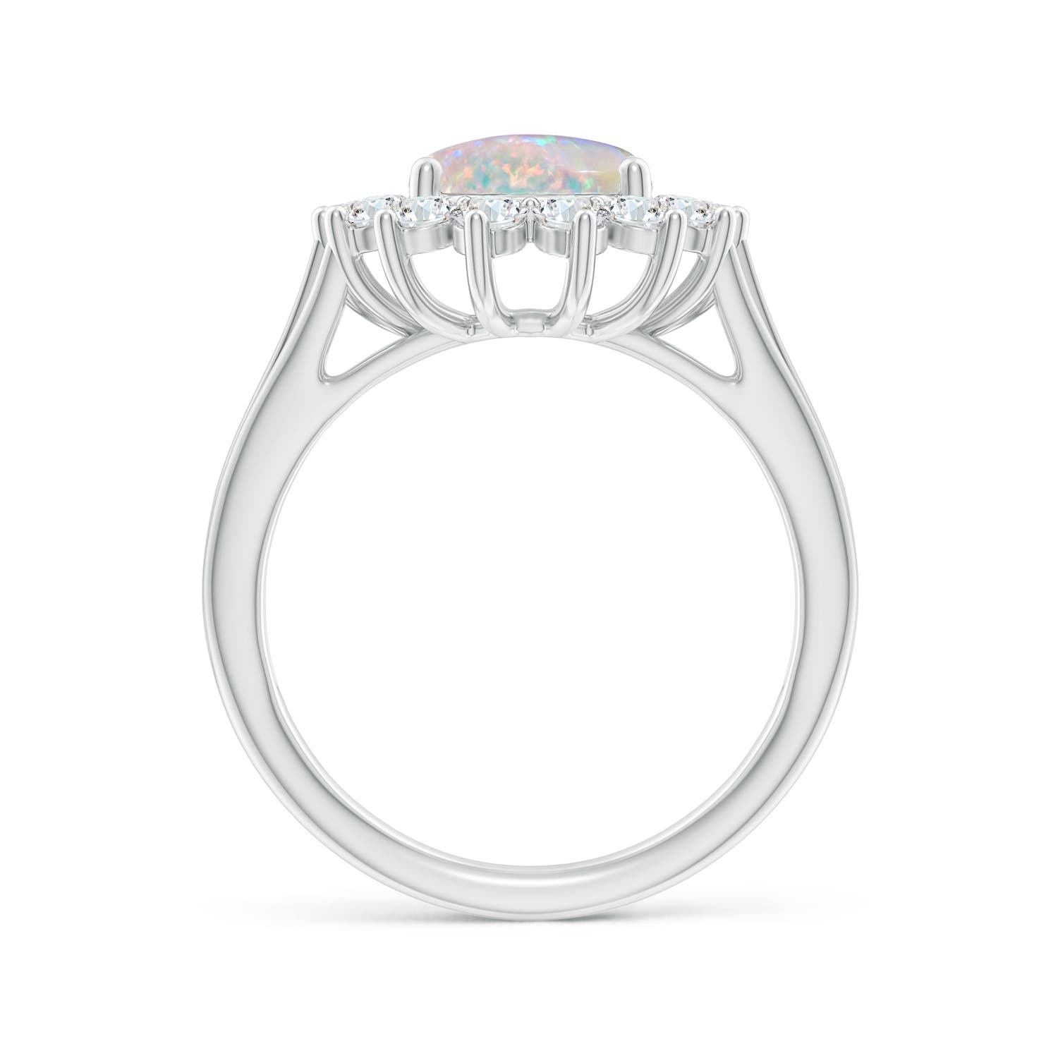 AAAA - Opal / 2.26 CT / 14 KT White Gold