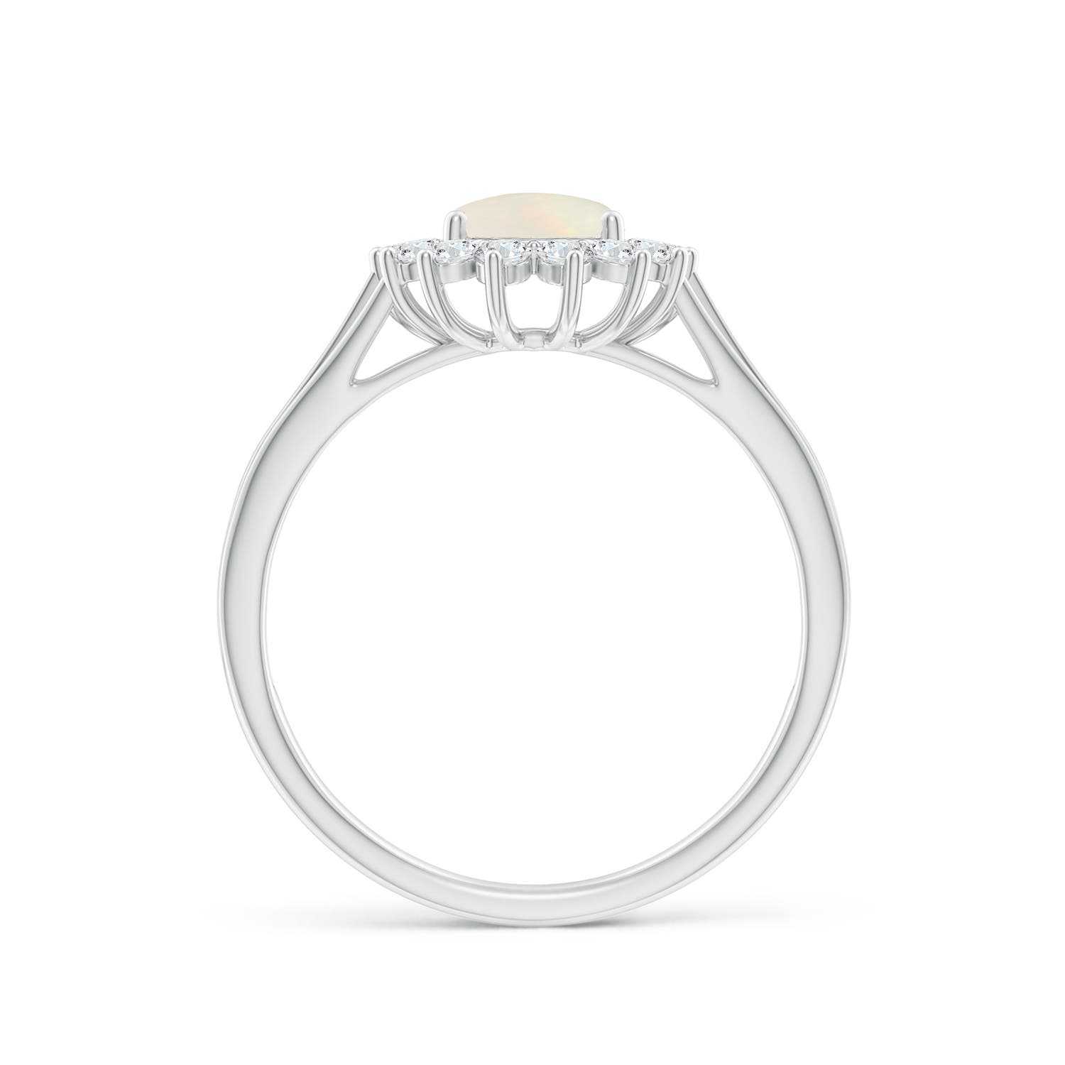 A - Opal / 1.21 CT / 14 KT White Gold