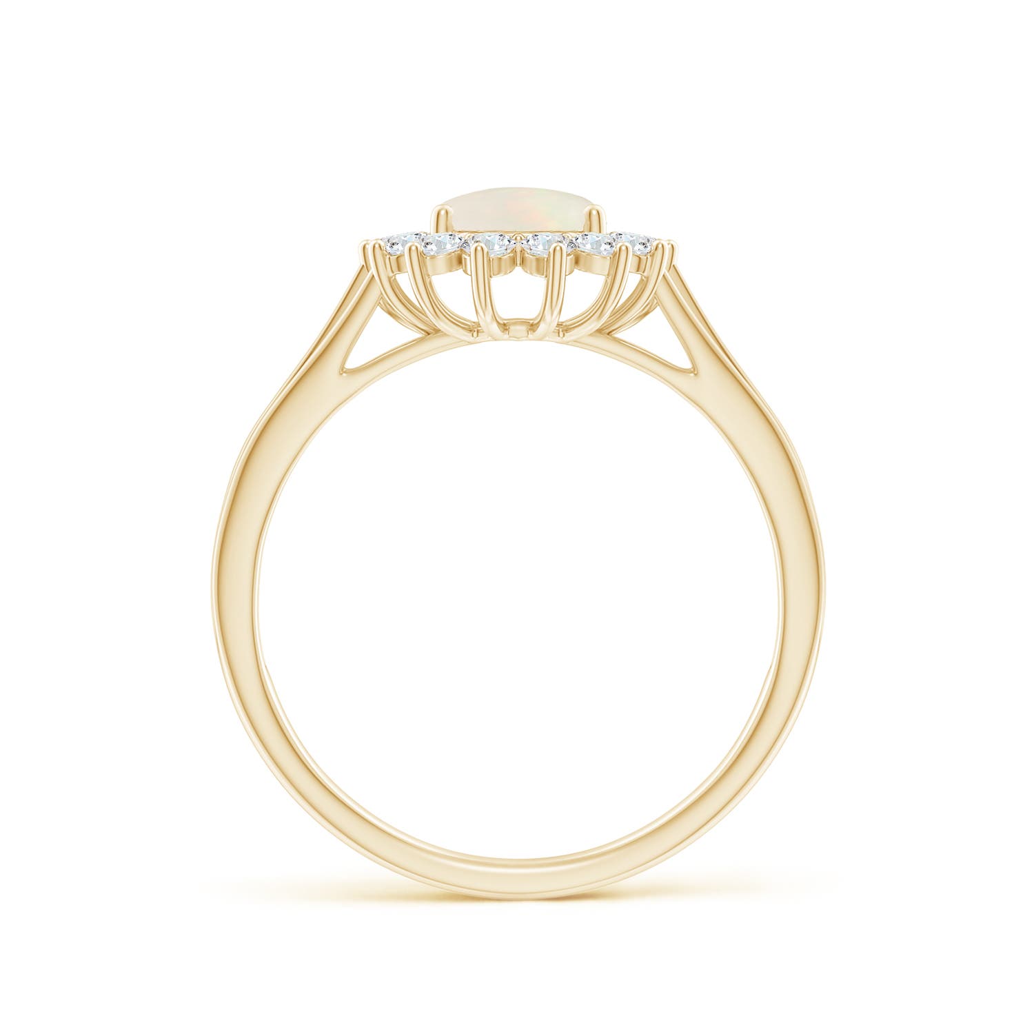 A - Opal / 1.21 CT / 14 KT Yellow Gold