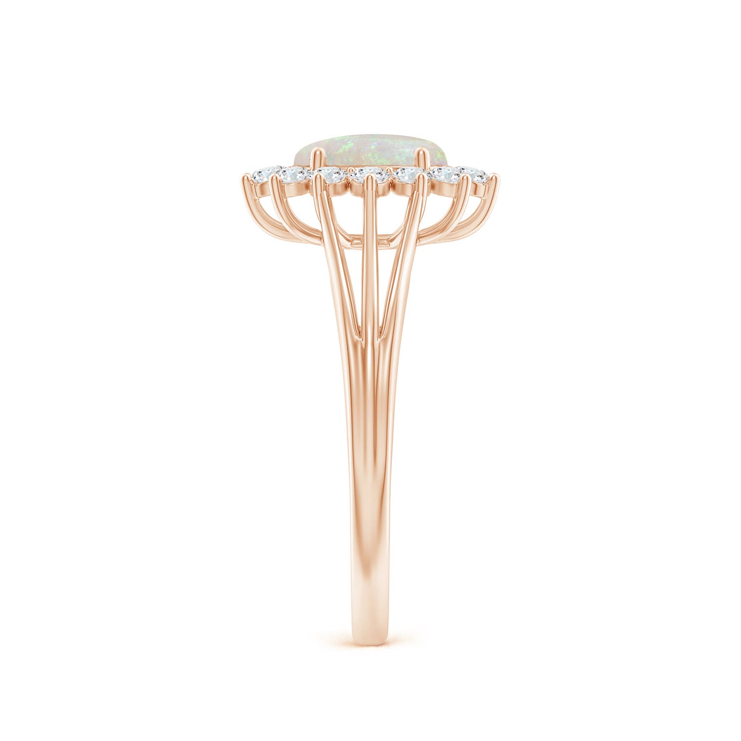 AA - Opal / 1.21 CT / 14 KT Rose Gold