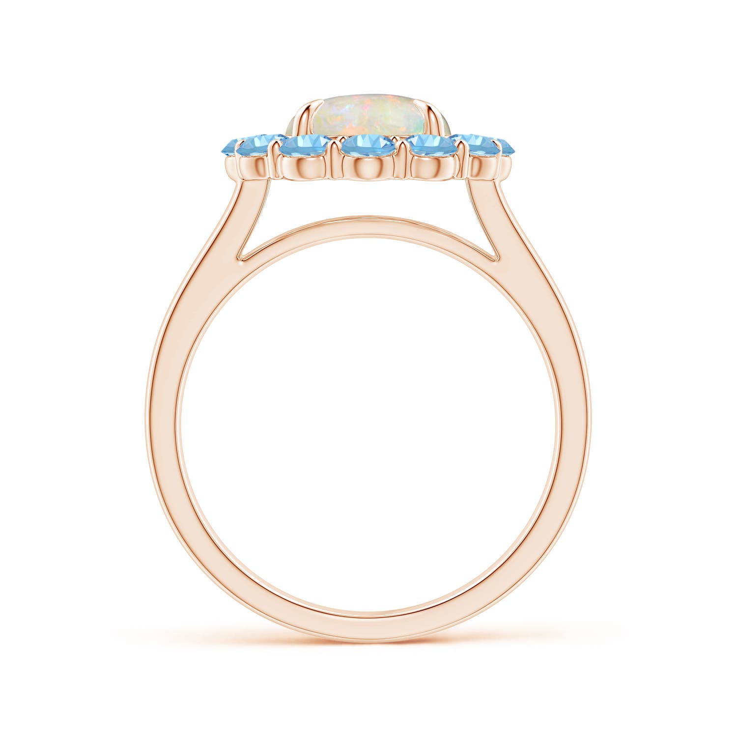 AAAA - Opal / 1.87 CT / 14 KT Rose Gold