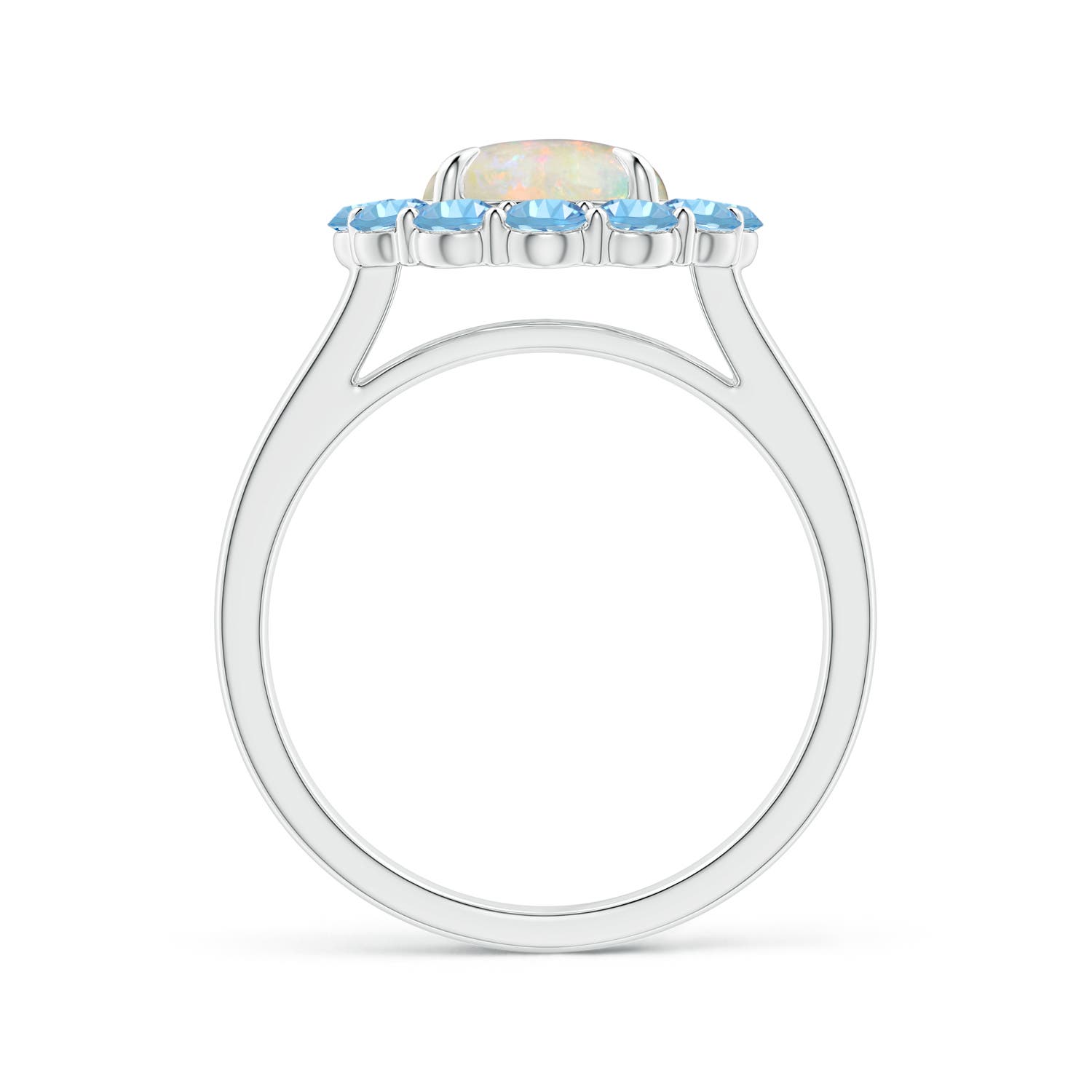 AAAA - Opal / 1.87 CT / 14 KT White Gold