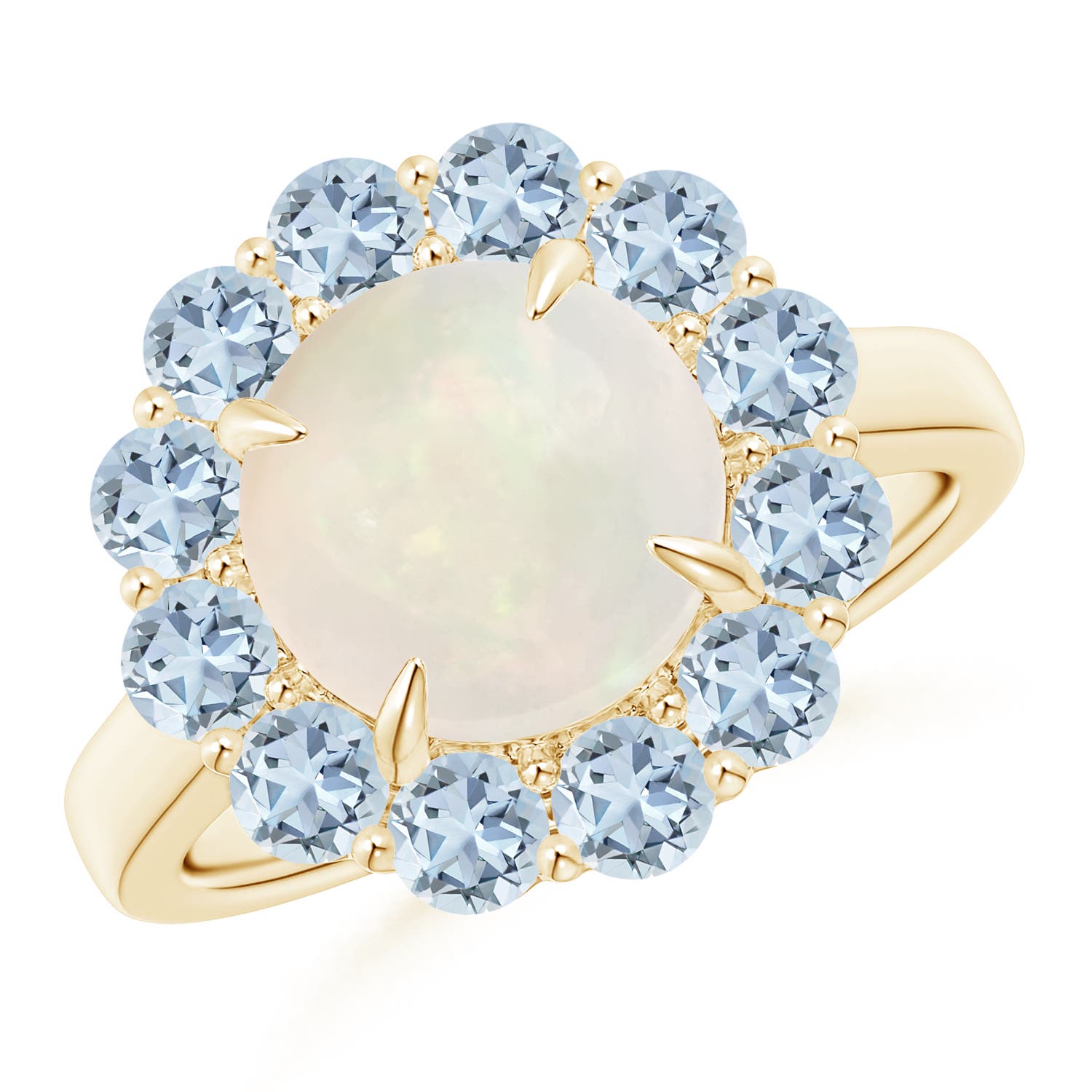 A - Opal / 2.46 CT / 14 KT Yellow Gold