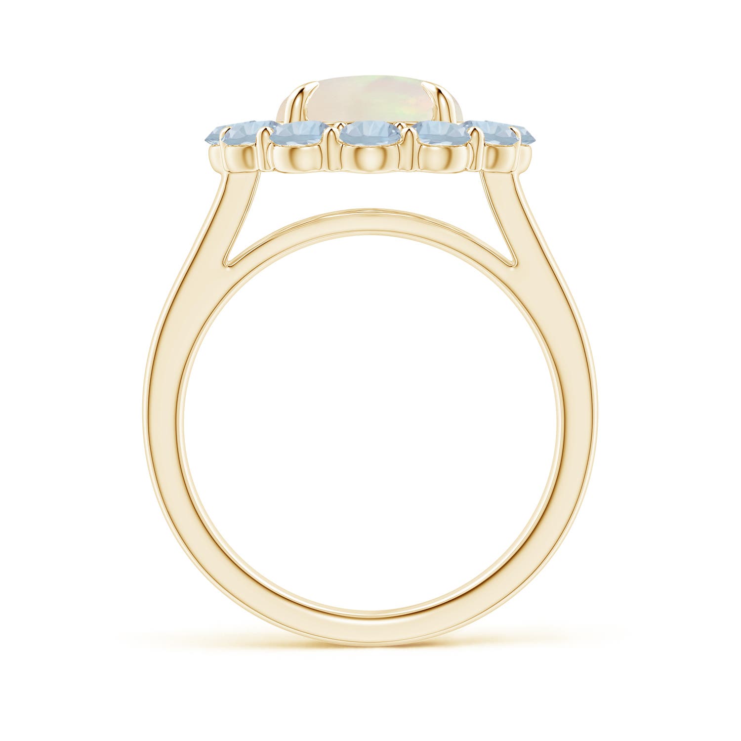 A - Opal / 2.46 CT / 14 KT Yellow Gold