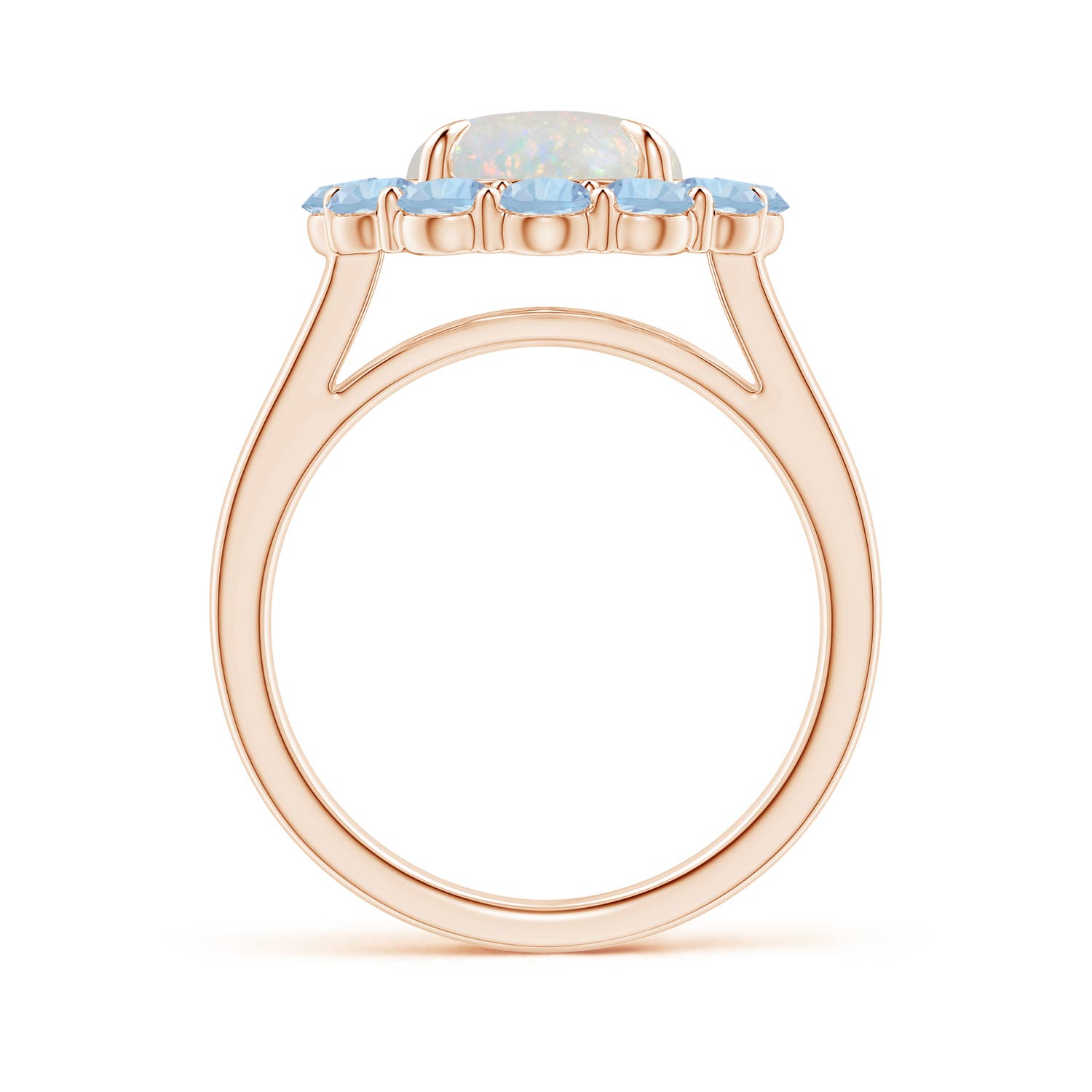 AA - Opal / 2.46 CT / 14 KT Rose Gold