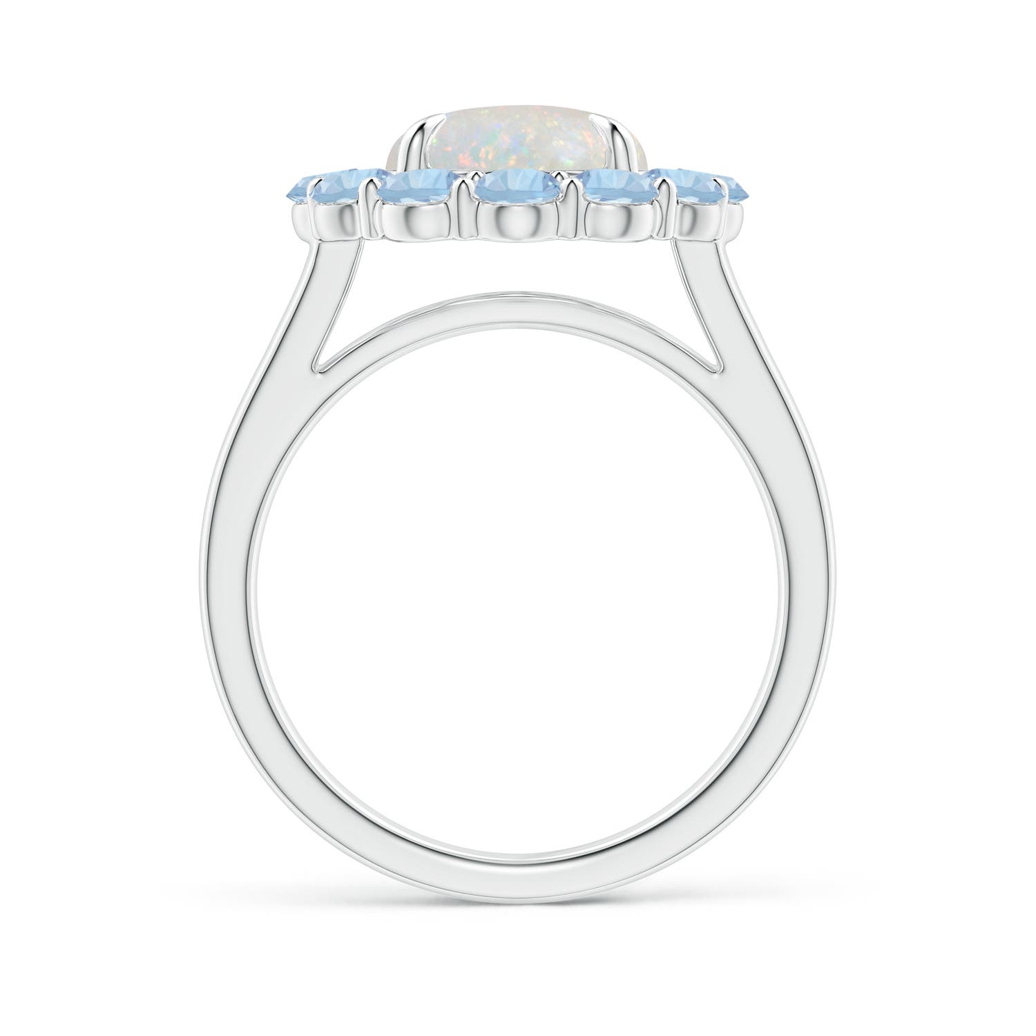 AA - Opal / 2.46 CT / 14 KT White Gold