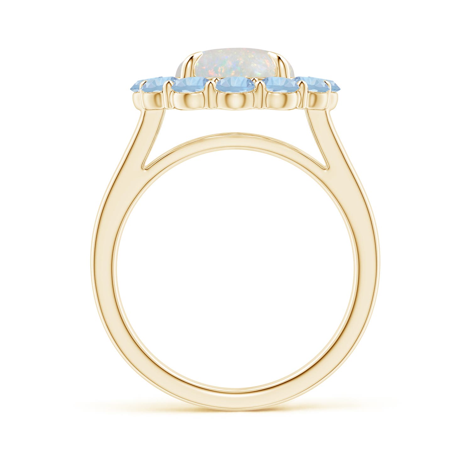 AA - Opal / 2.46 CT / 14 KT Yellow Gold