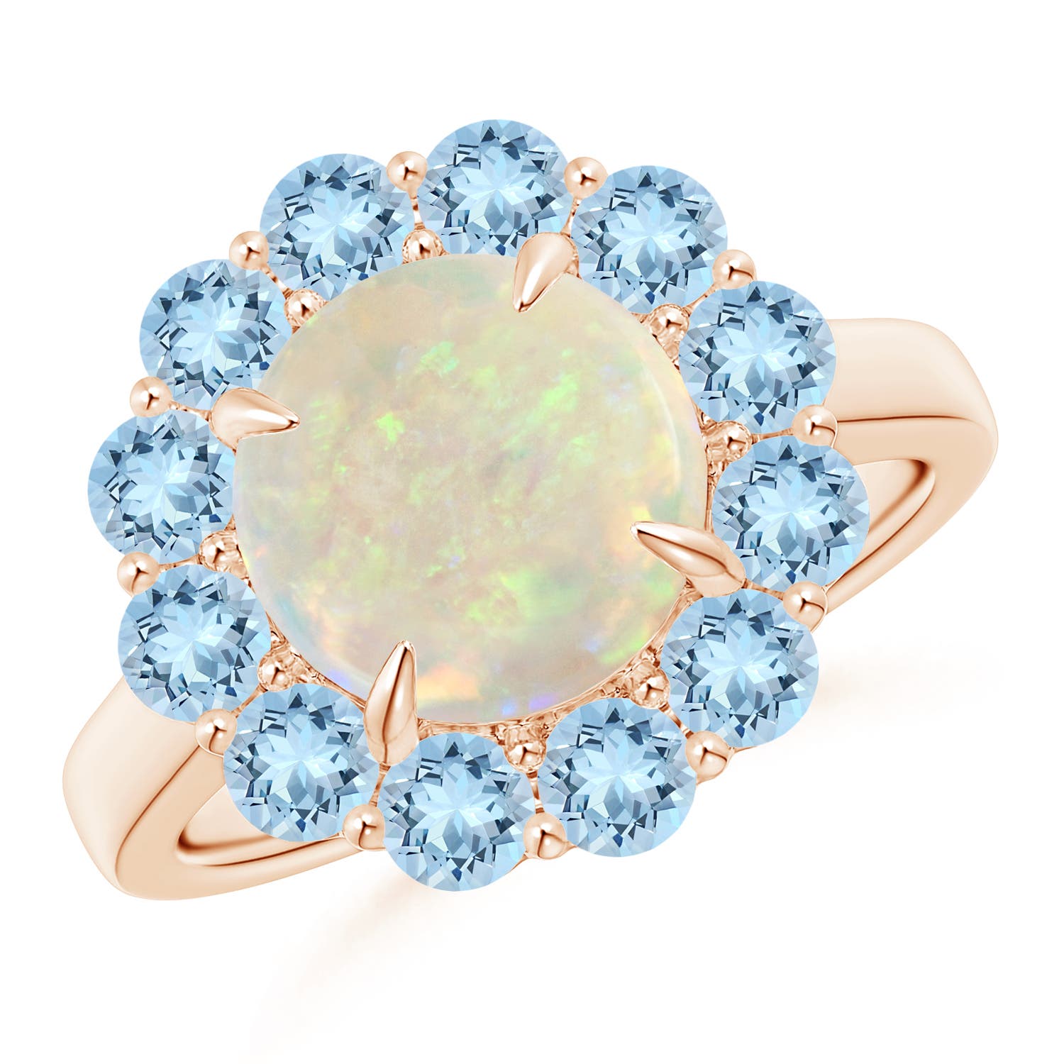 AAA - Opal / 2.46 CT / 14 KT Rose Gold