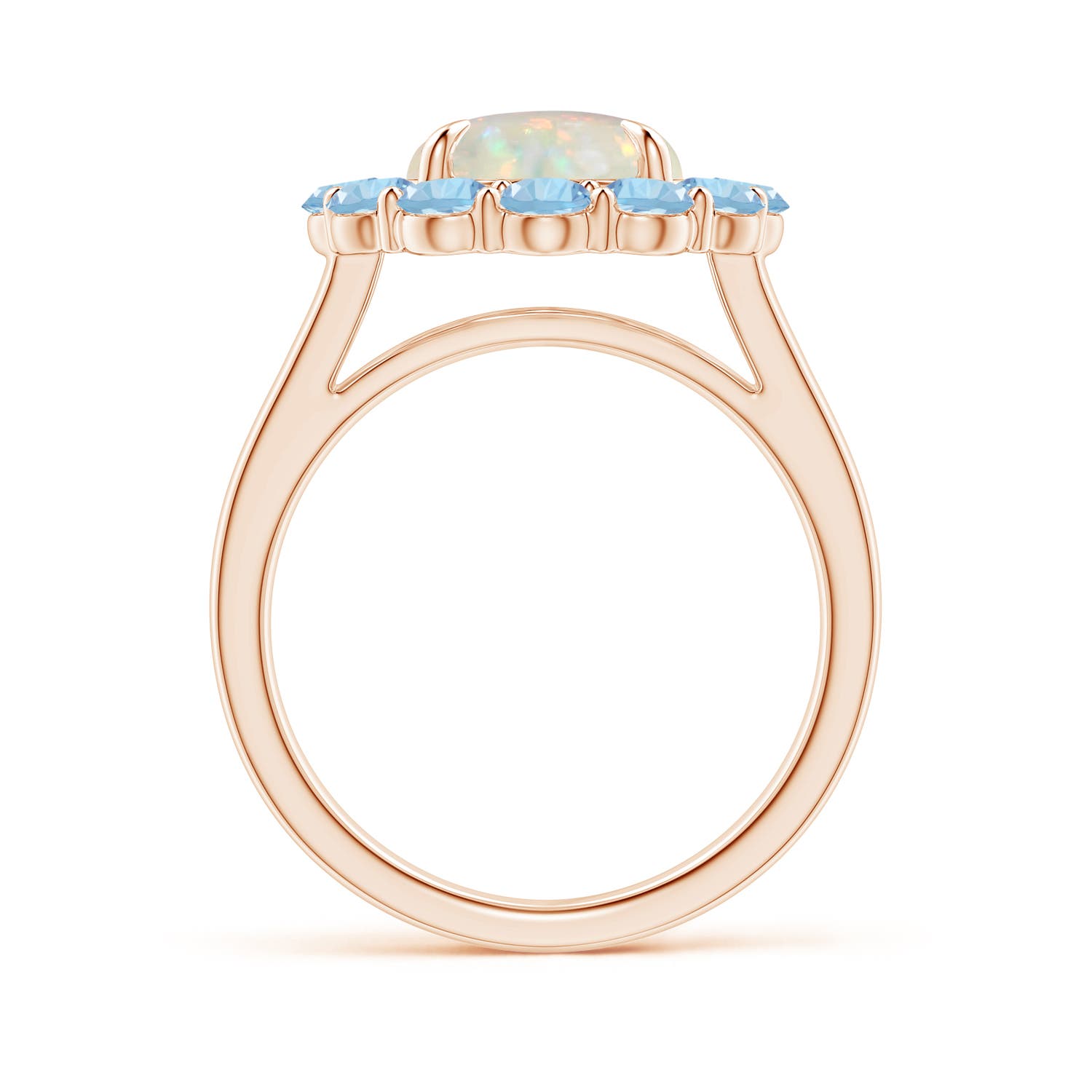 AAA - Opal / 2.46 CT / 14 KT Rose Gold