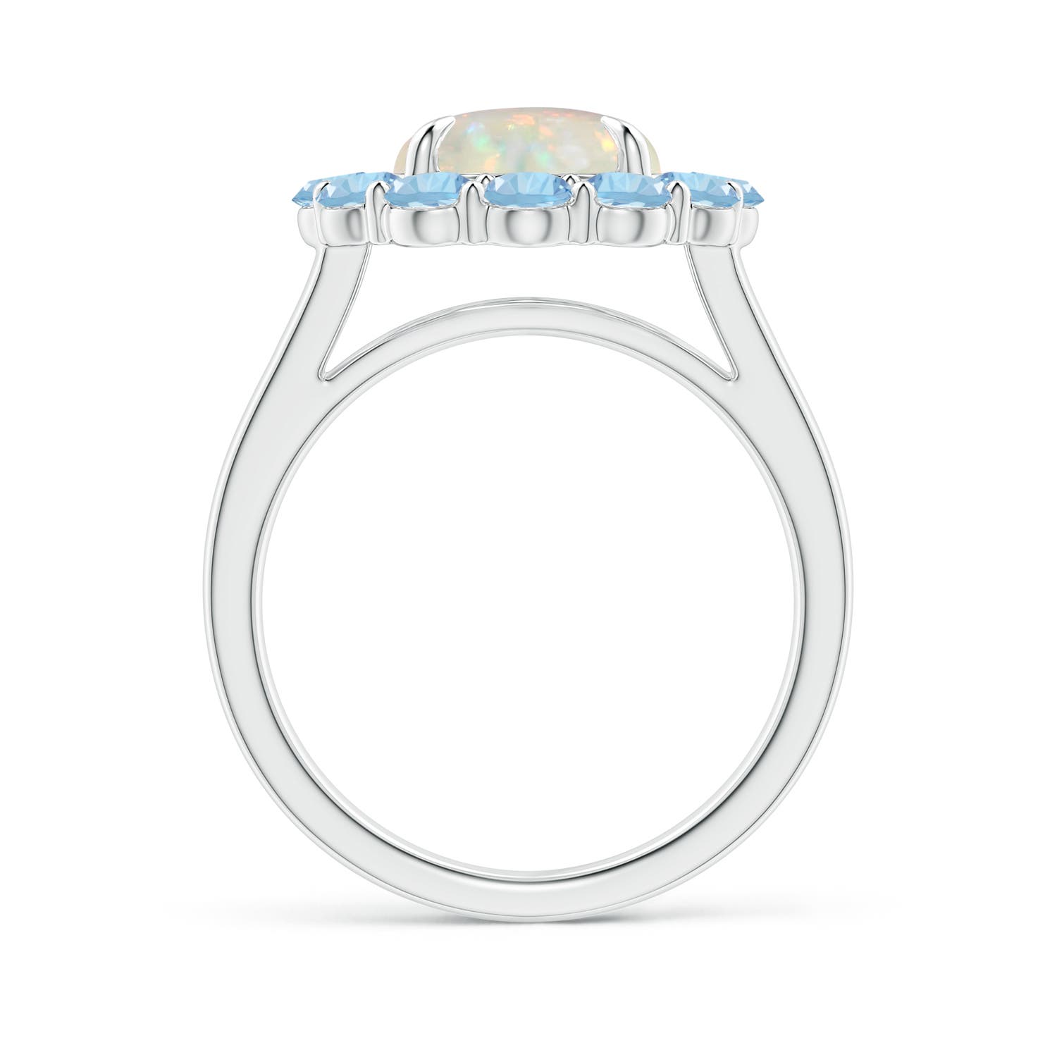 AAA - Opal / 2.46 CT / 14 KT White Gold