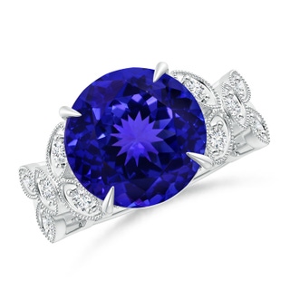 Round AAAA Tanzanite