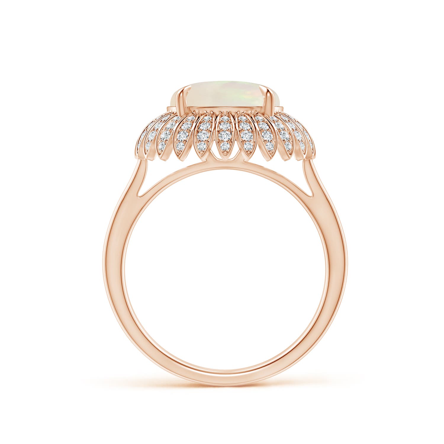 A - Opal / 2.19 CT / 14 KT Rose Gold