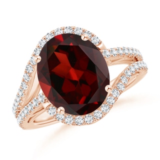 Oval AAA Garnet