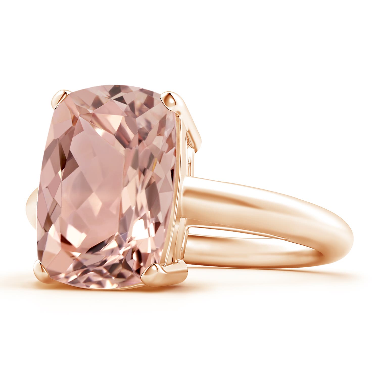 AAAA - Morganite / 5.7 CT / 14 KT Rose Gold