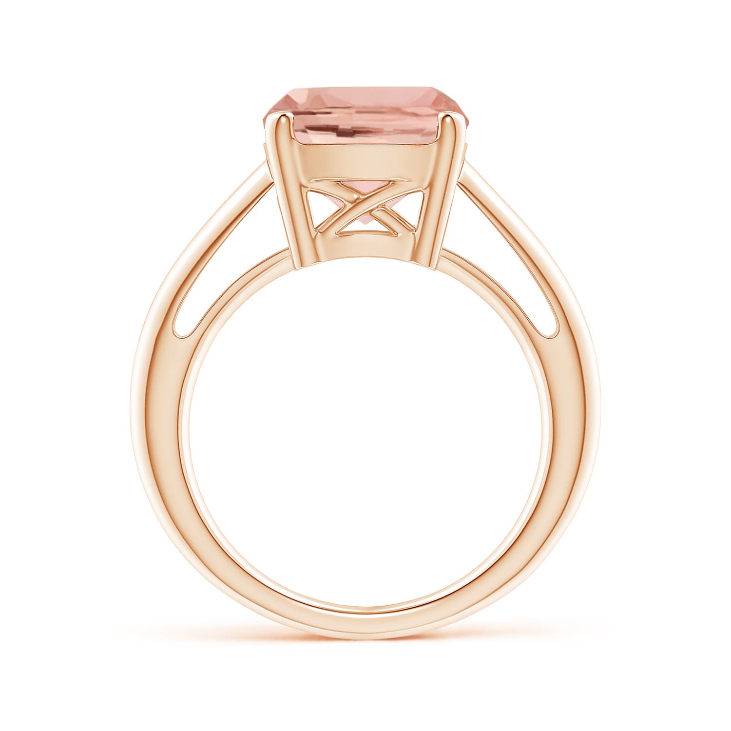 AAAA - Morganite / 5.7 CT / 14 KT Rose Gold