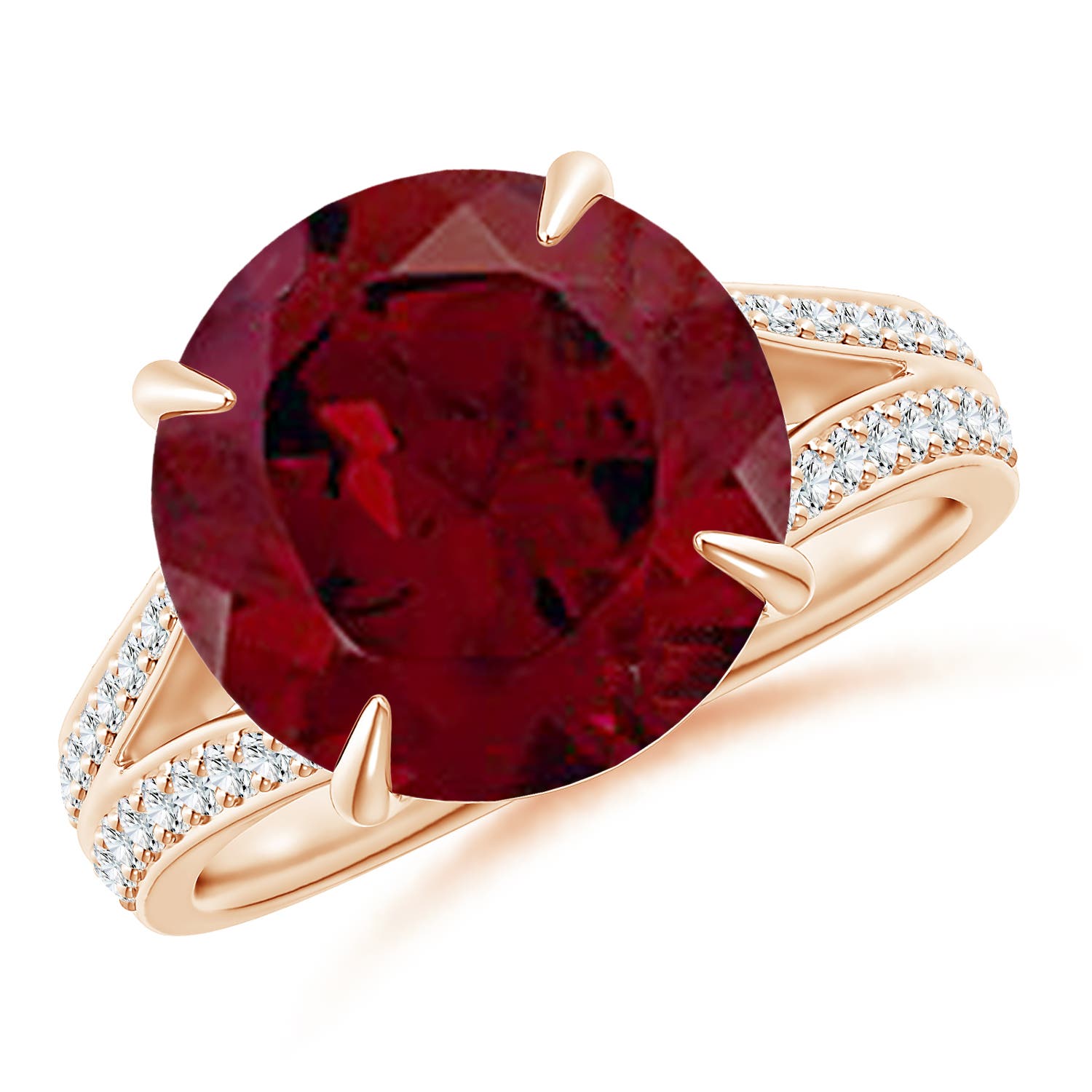 AA - Garnet / 7.86 CT / 14 KT Rose Gold