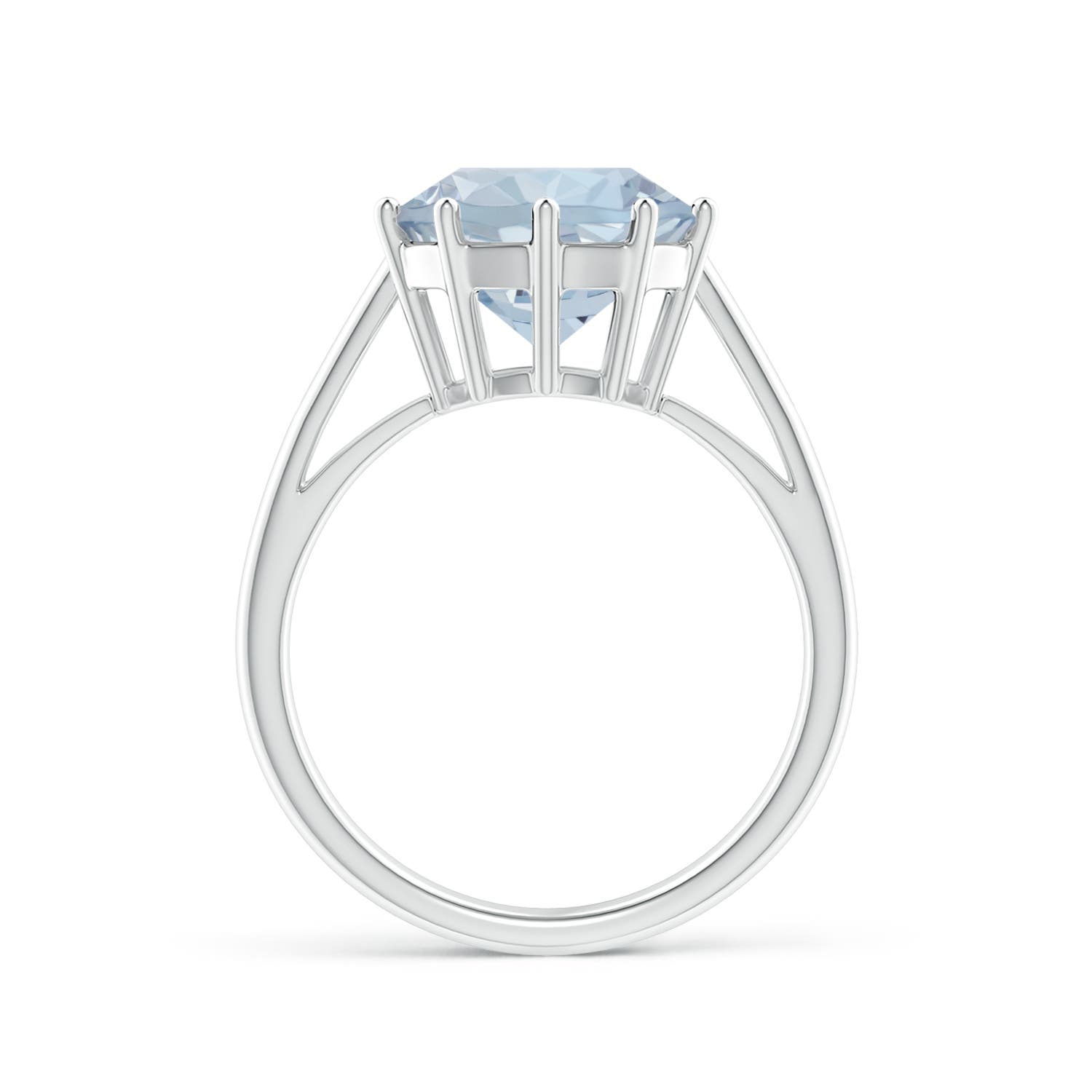 A - Aquamarine / 3.2 CT / 14 KT White Gold