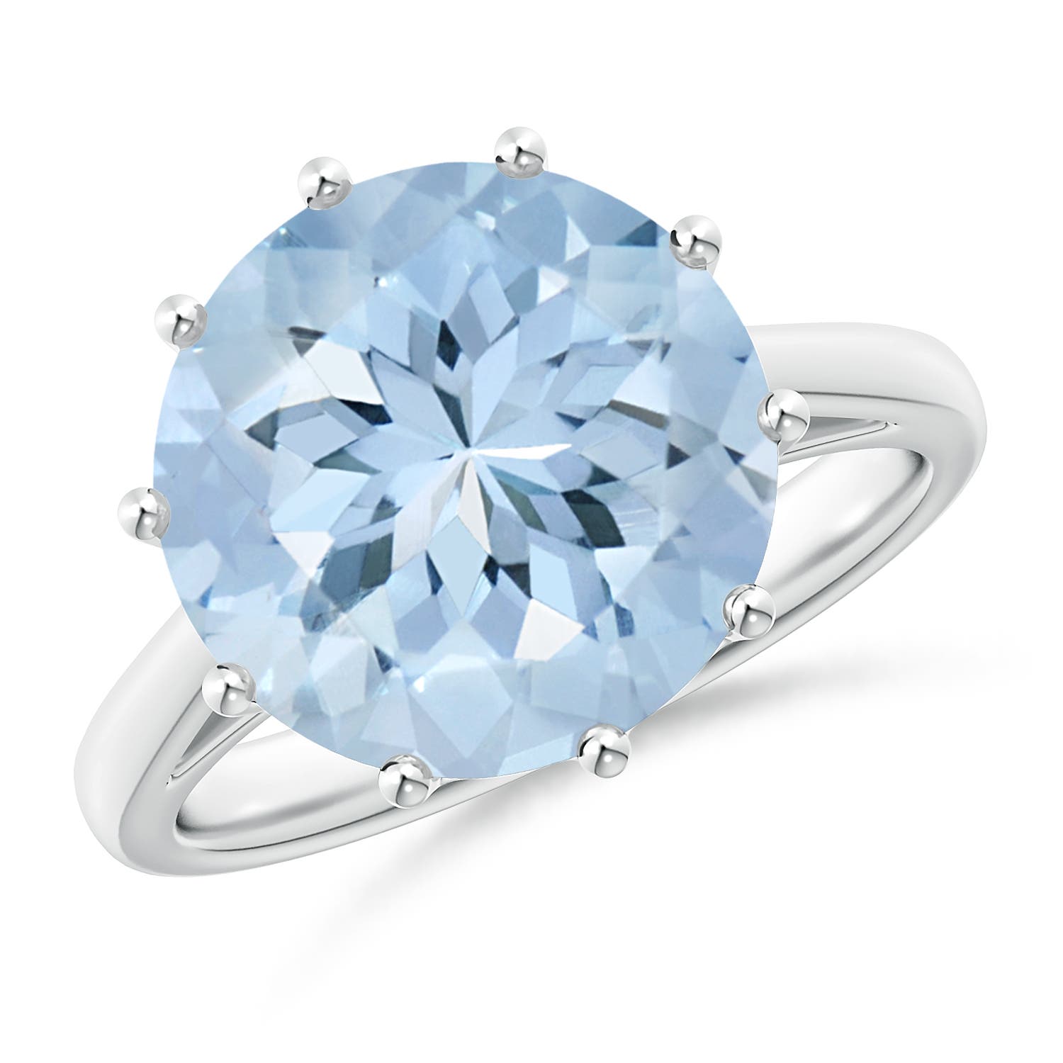 AA - Aquamarine / 3.2 CT / 14 KT White Gold